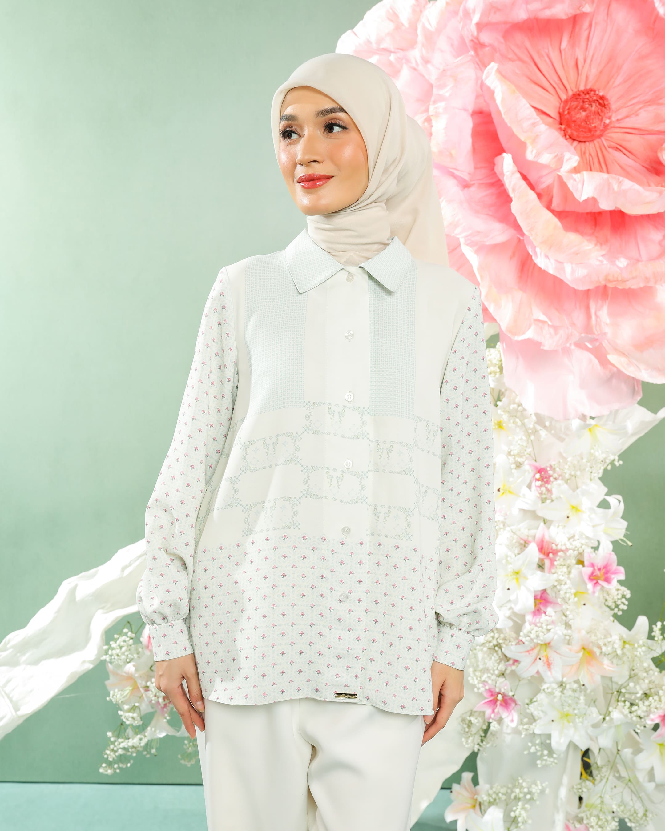 BLOOME SHIRT - SKY BLUE