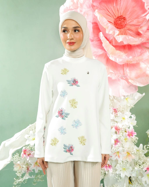 Image of BLOOME SWEATSHIRT - BLUE