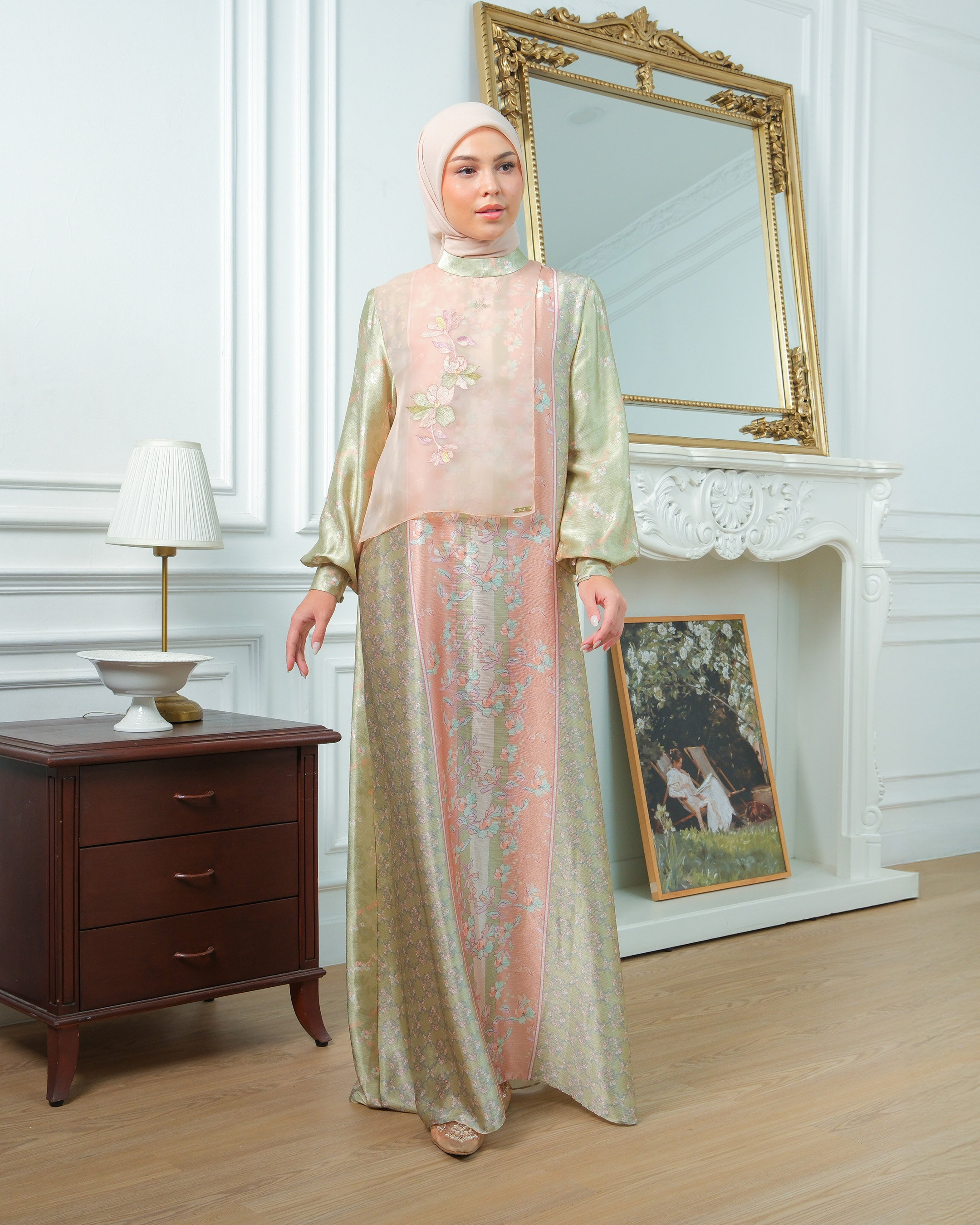 CALULLA DRESS - FOREST