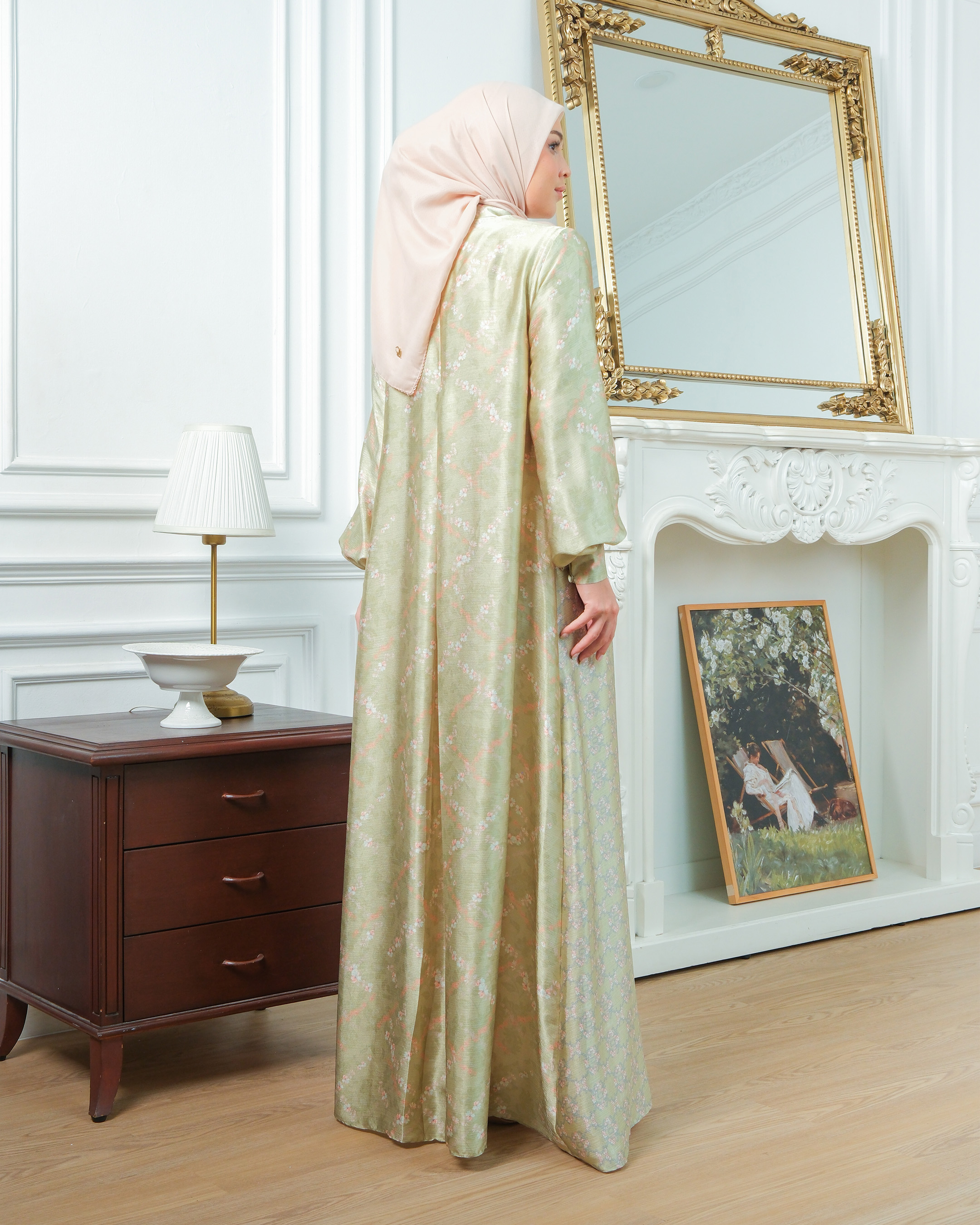CALULLA DRESS - FOREST