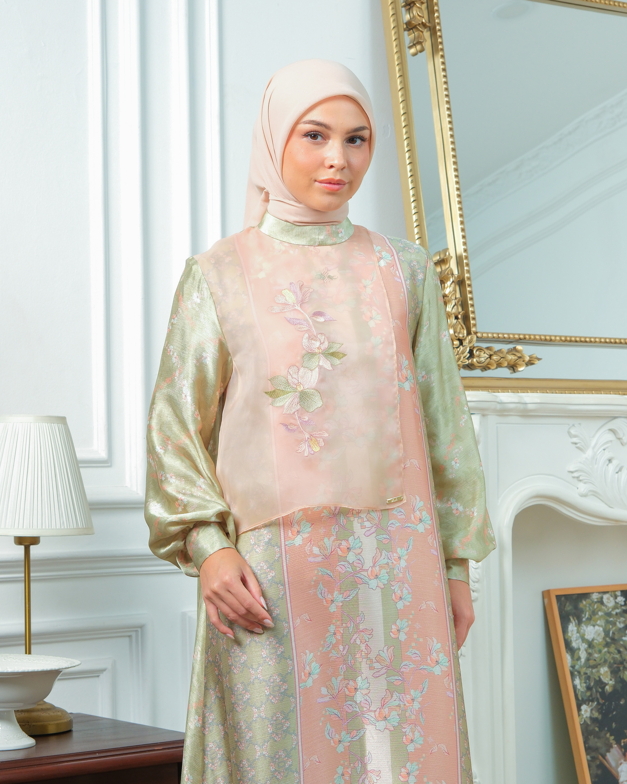 CALULLA DRESS - FOREST