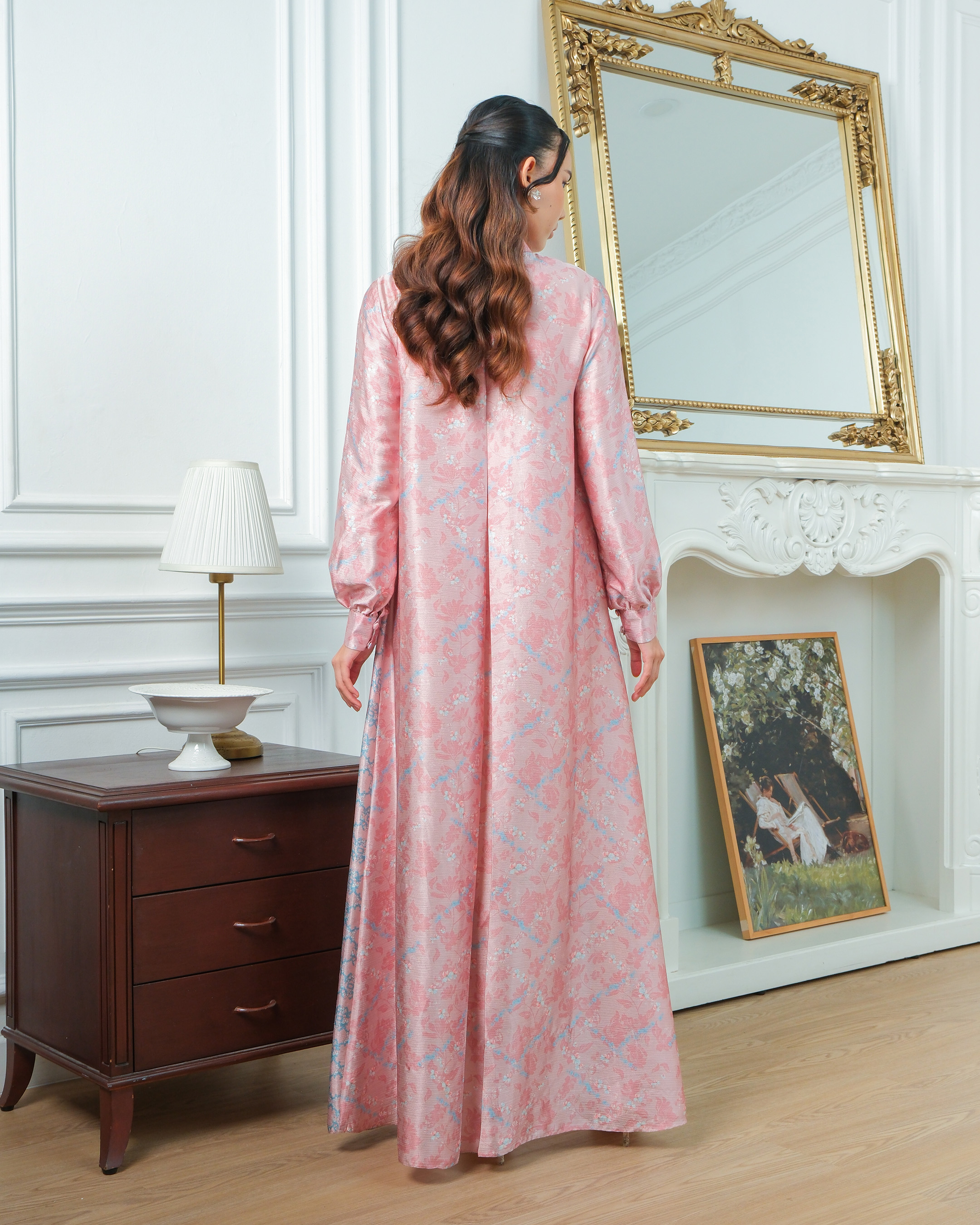 CALULLA DRESS - PEONY