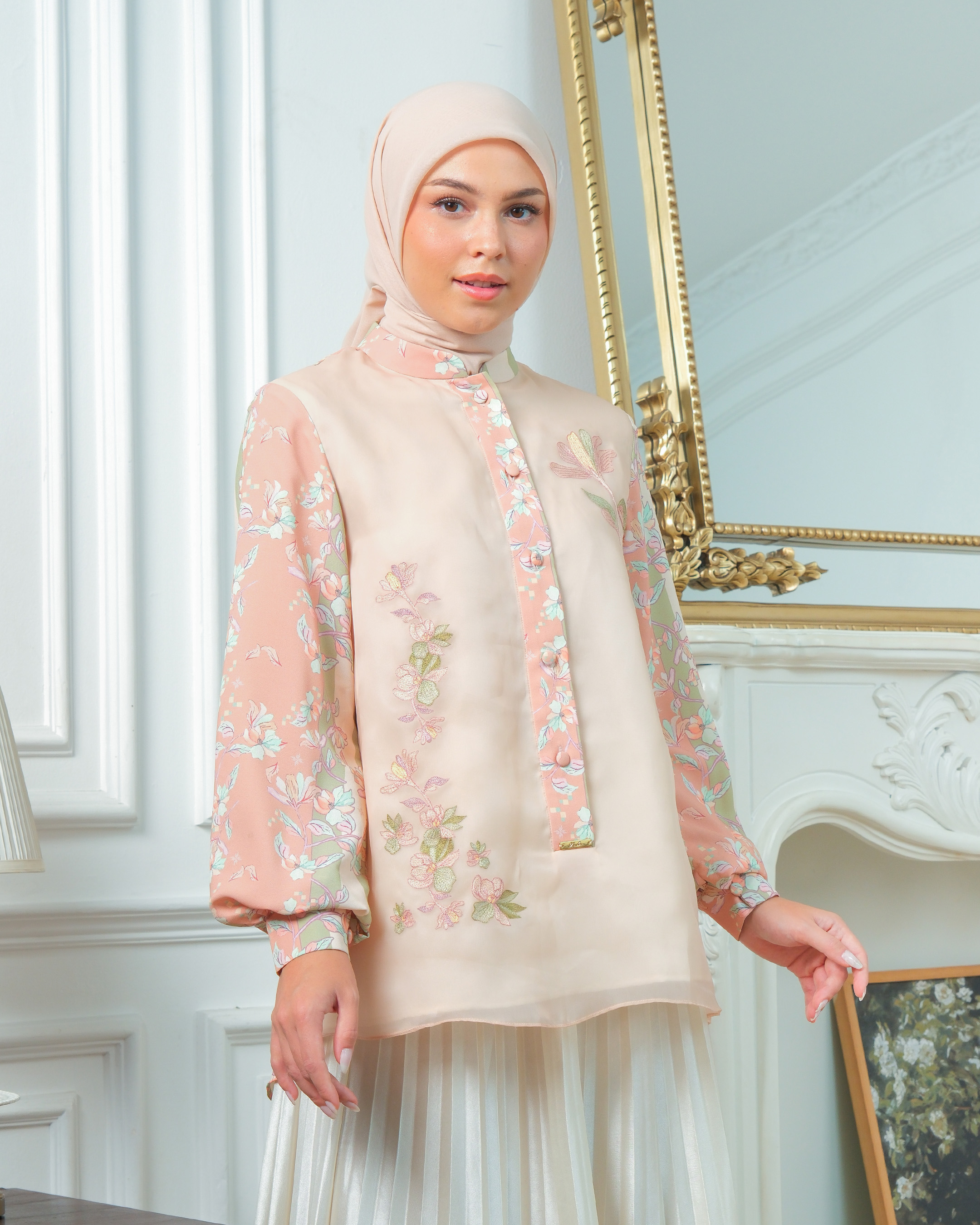 CALULLA SHIRT - CARAMEL