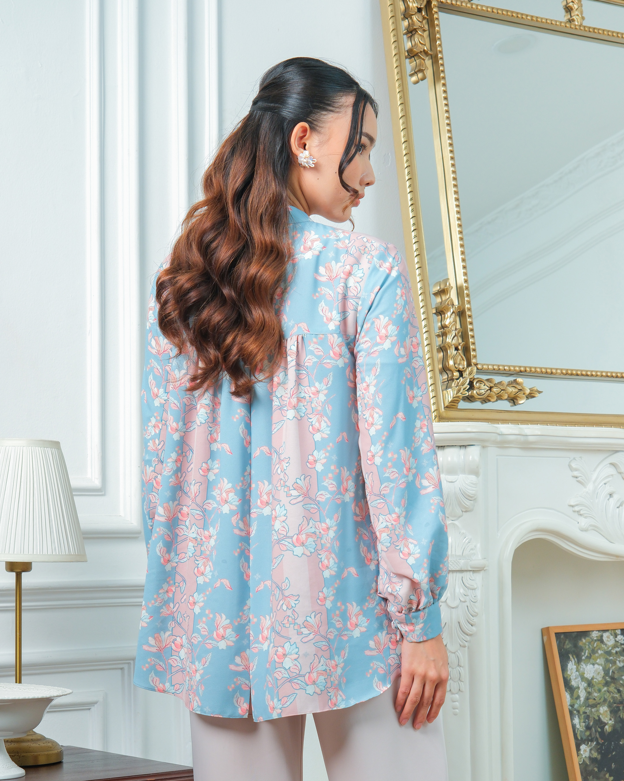 CALULLA SHIRT - ROSEWATER