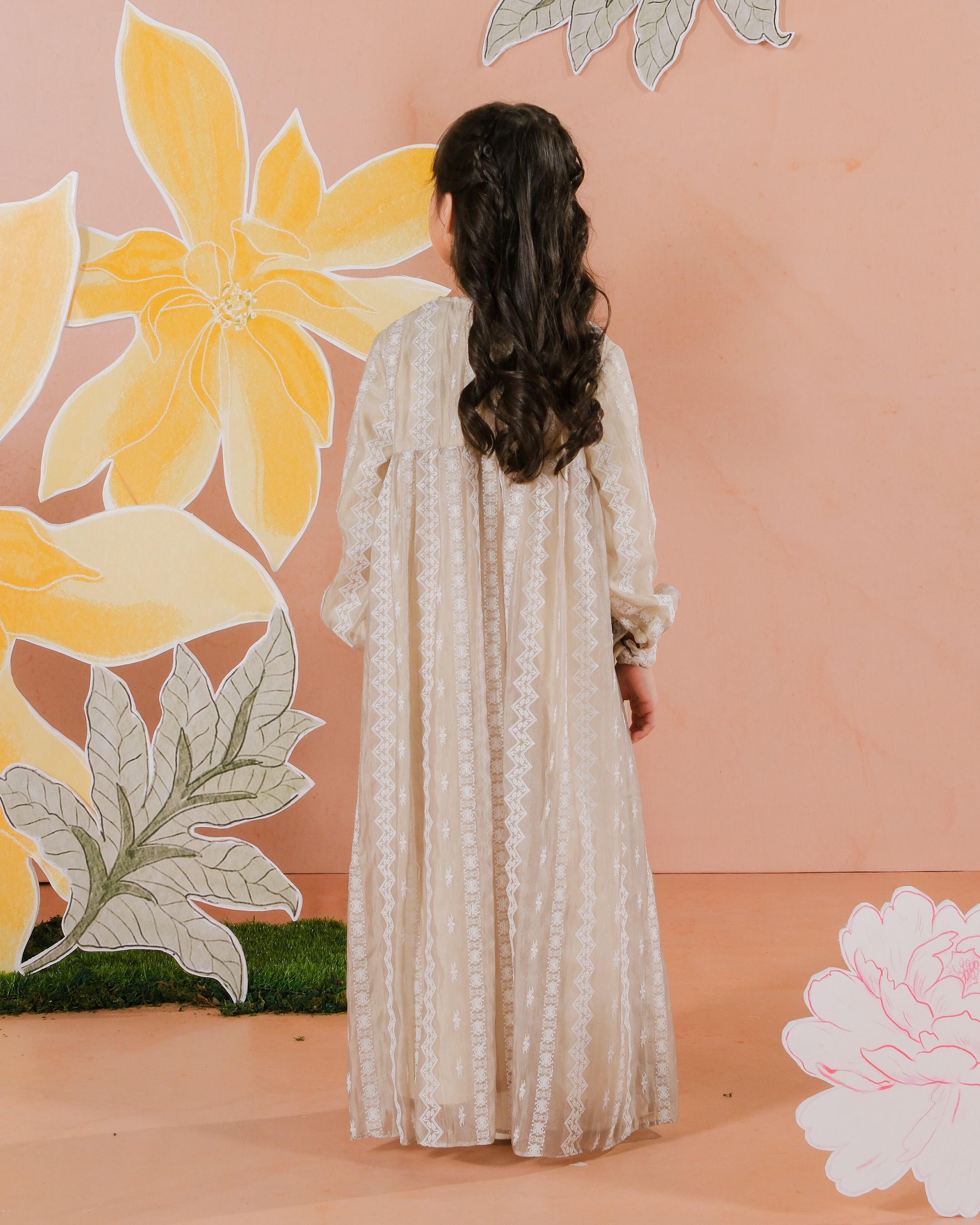 CEMPAKA DRESS ANAK - DOVE