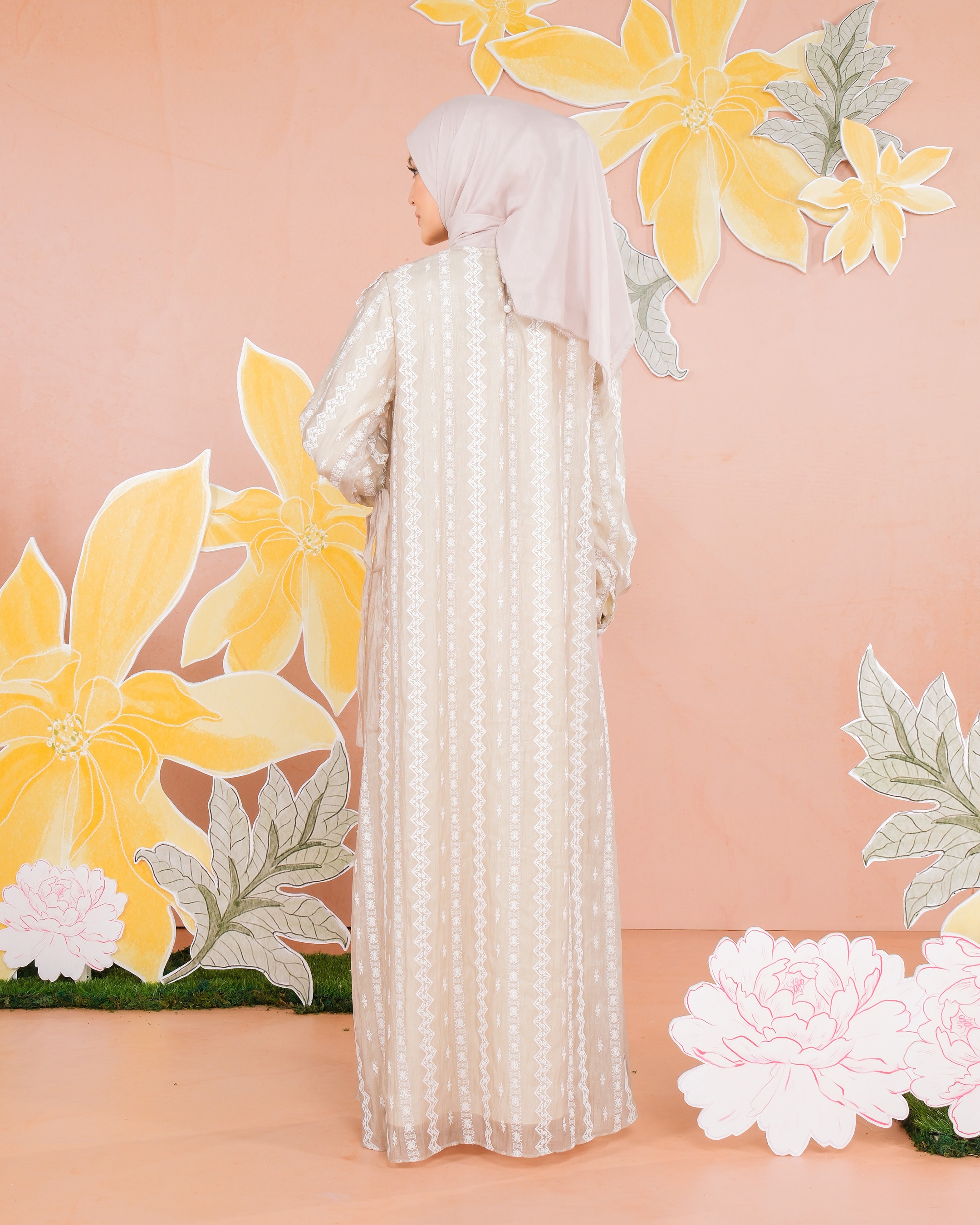CEMPAKA DRESS - DOVE