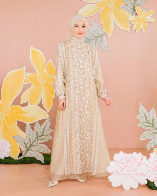 Image of CEMPAKA DRESS - OLIVE