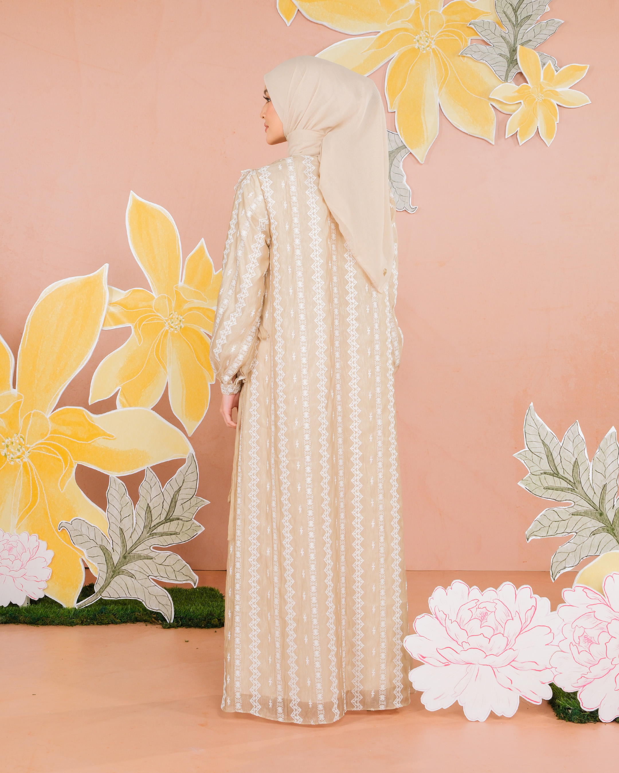 CEMPAKA DRESS - OLIVE