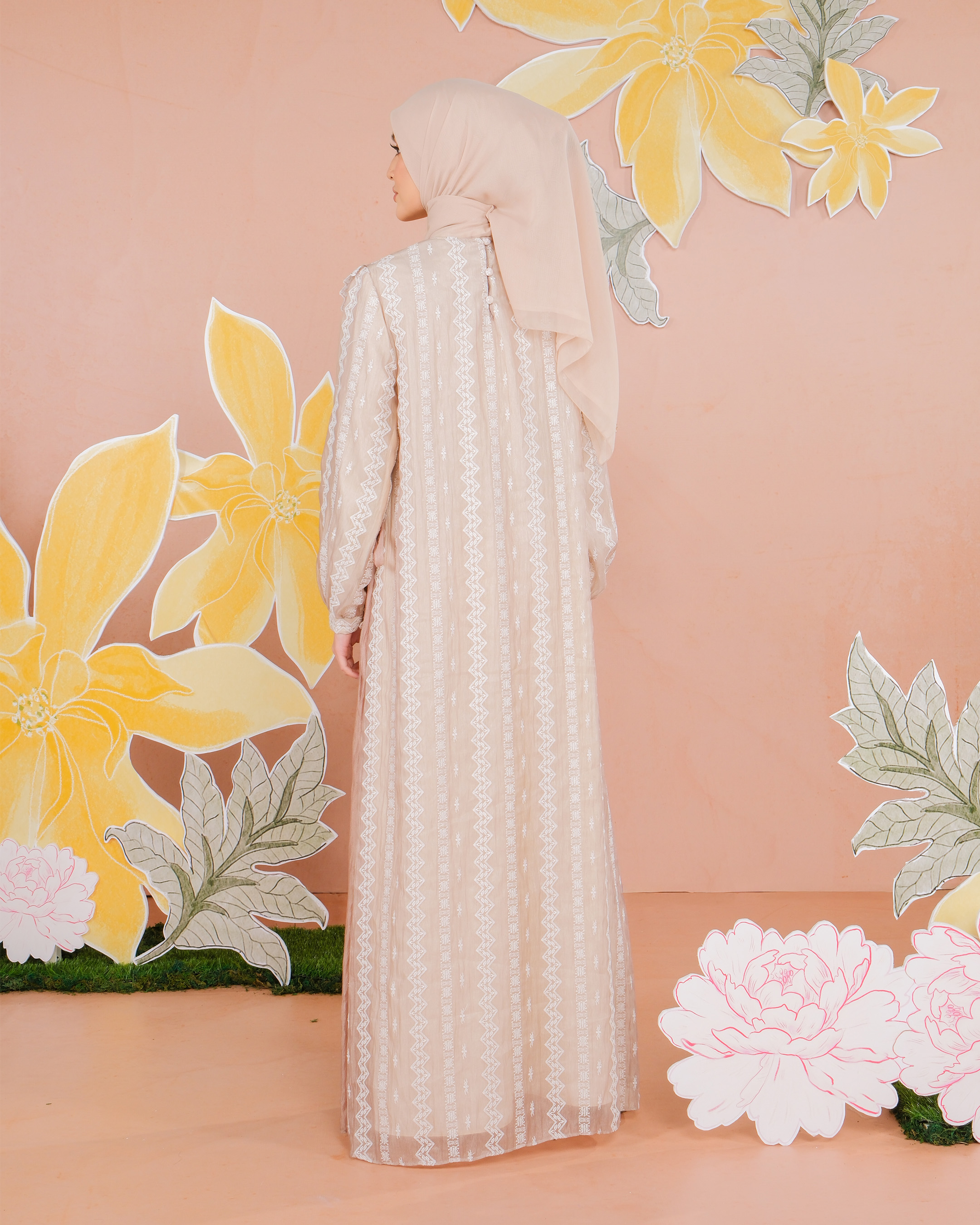CEMPAKA DRESS - ROSE