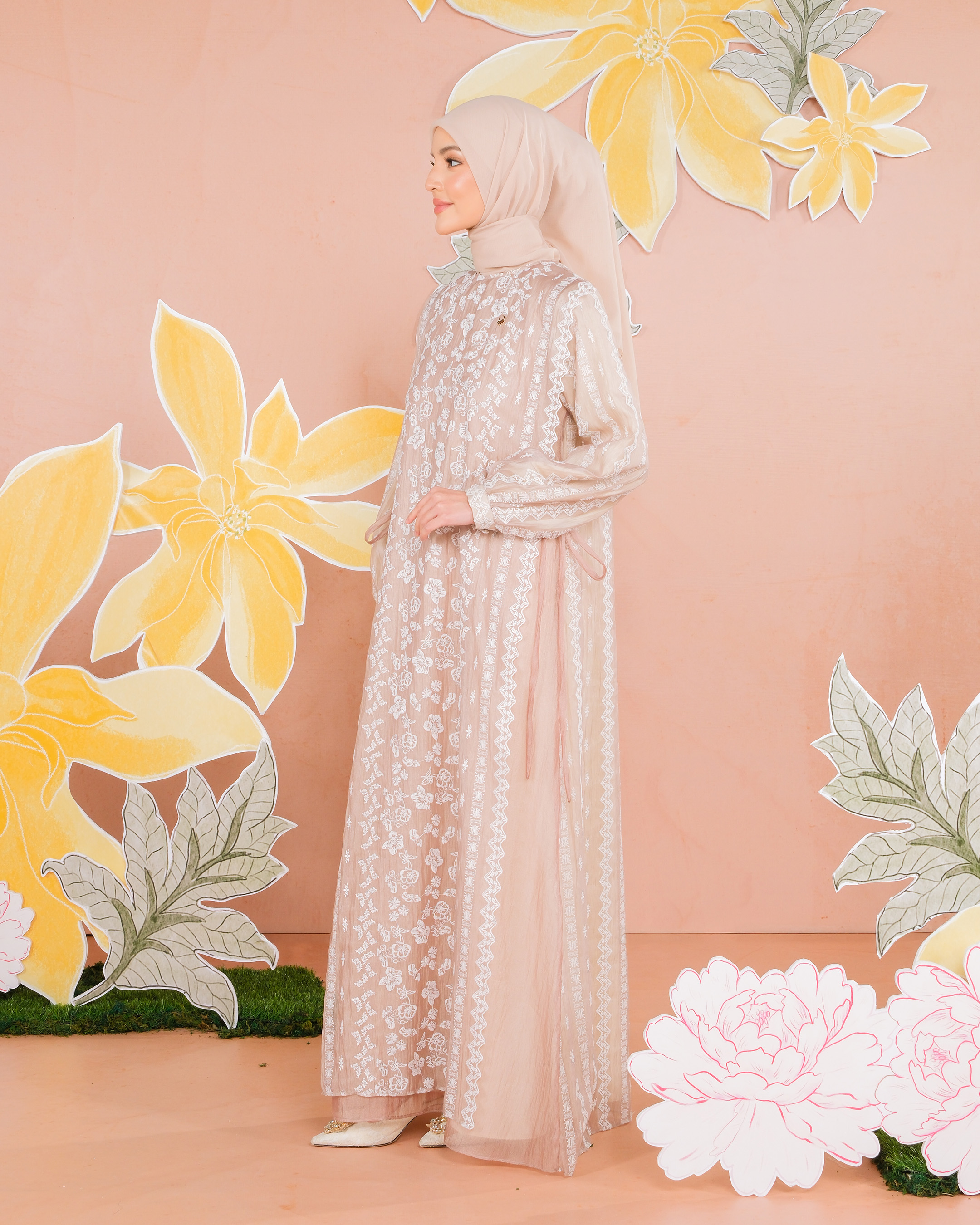 CEMPAKA DRESS - ROSE