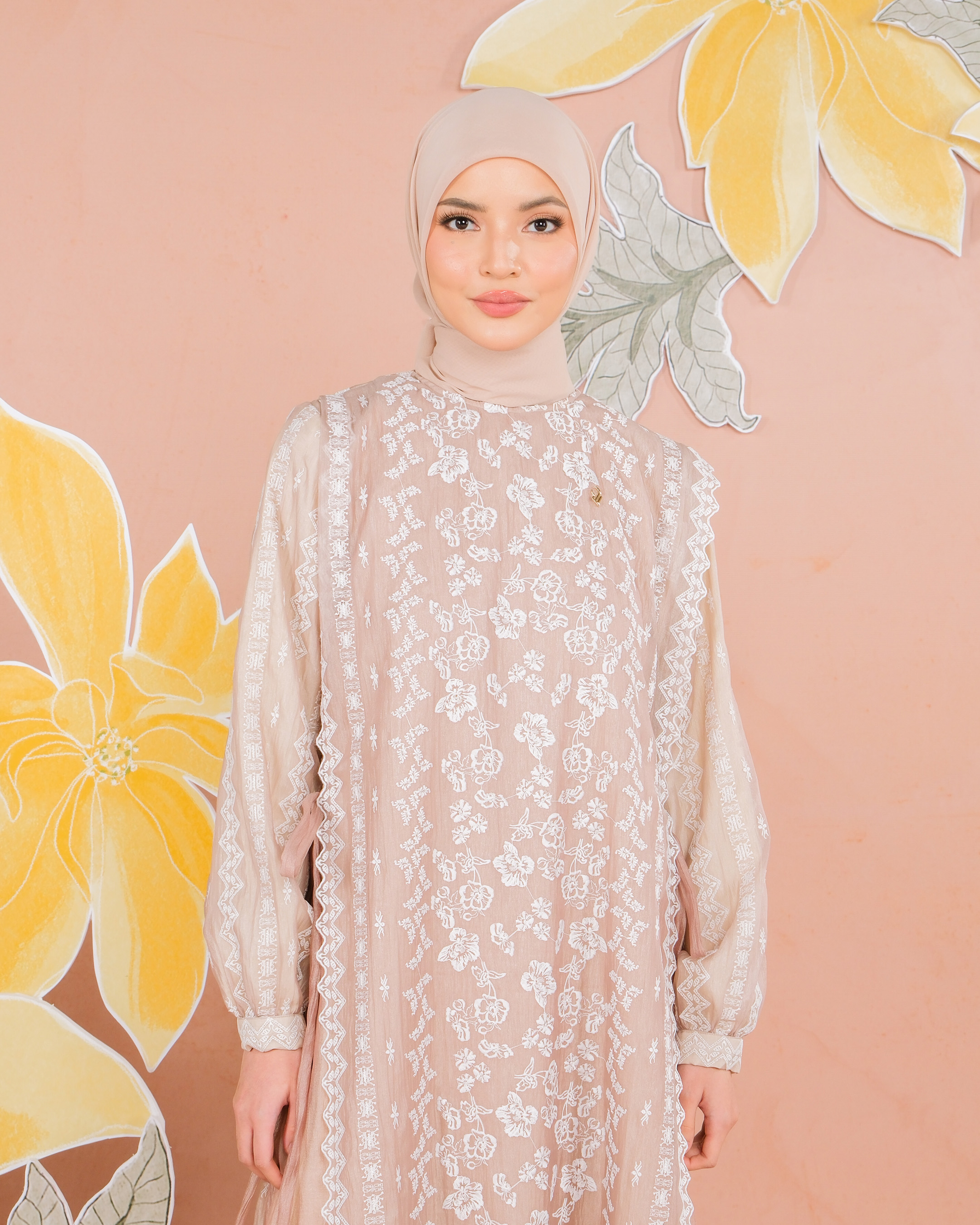 CEMPAKA DRESS - ROSE