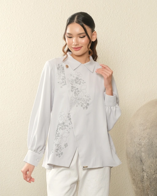 Image of CLARA SHIRT - SEAFOAM