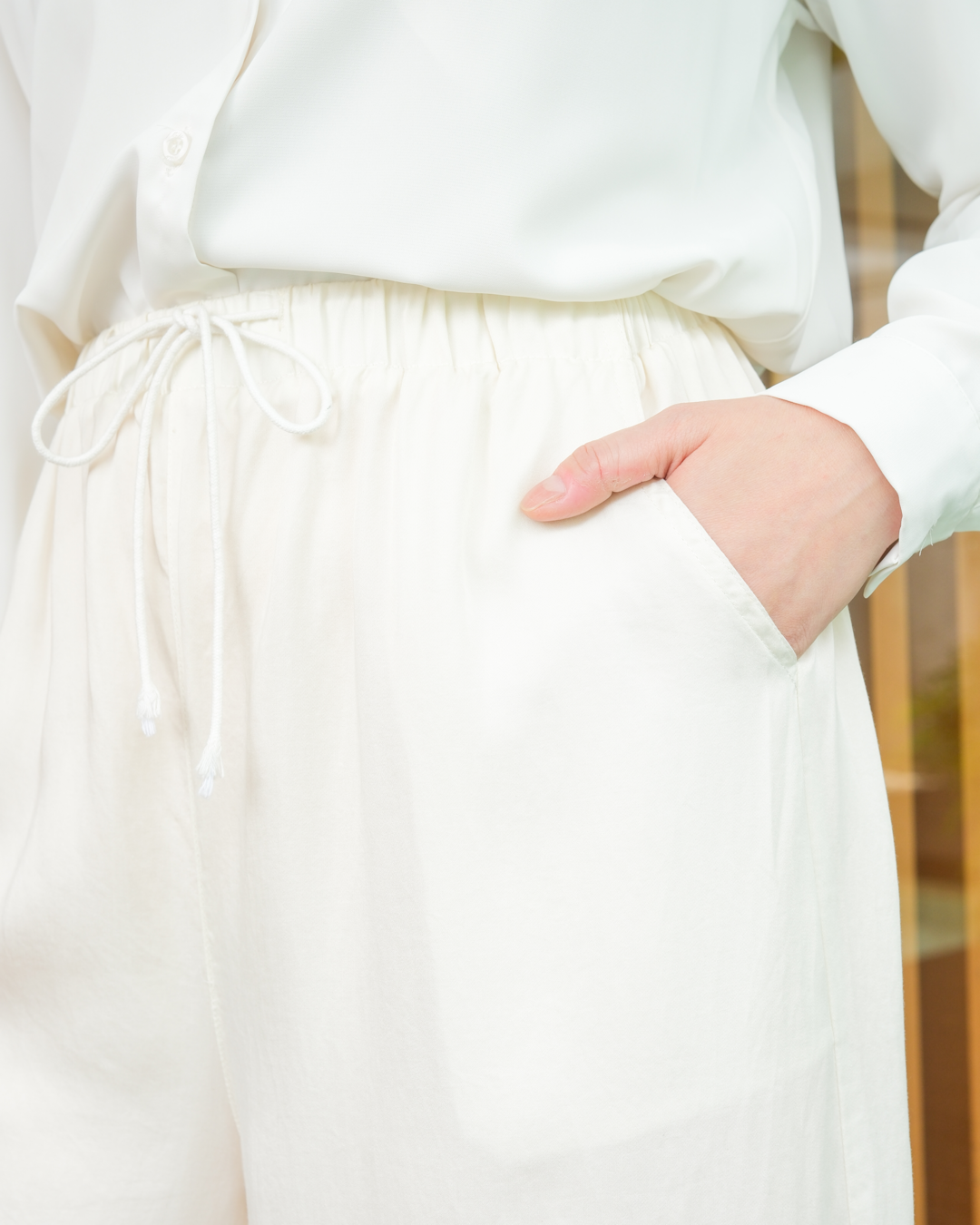 DALIA PANTS - BROKEN WHITE