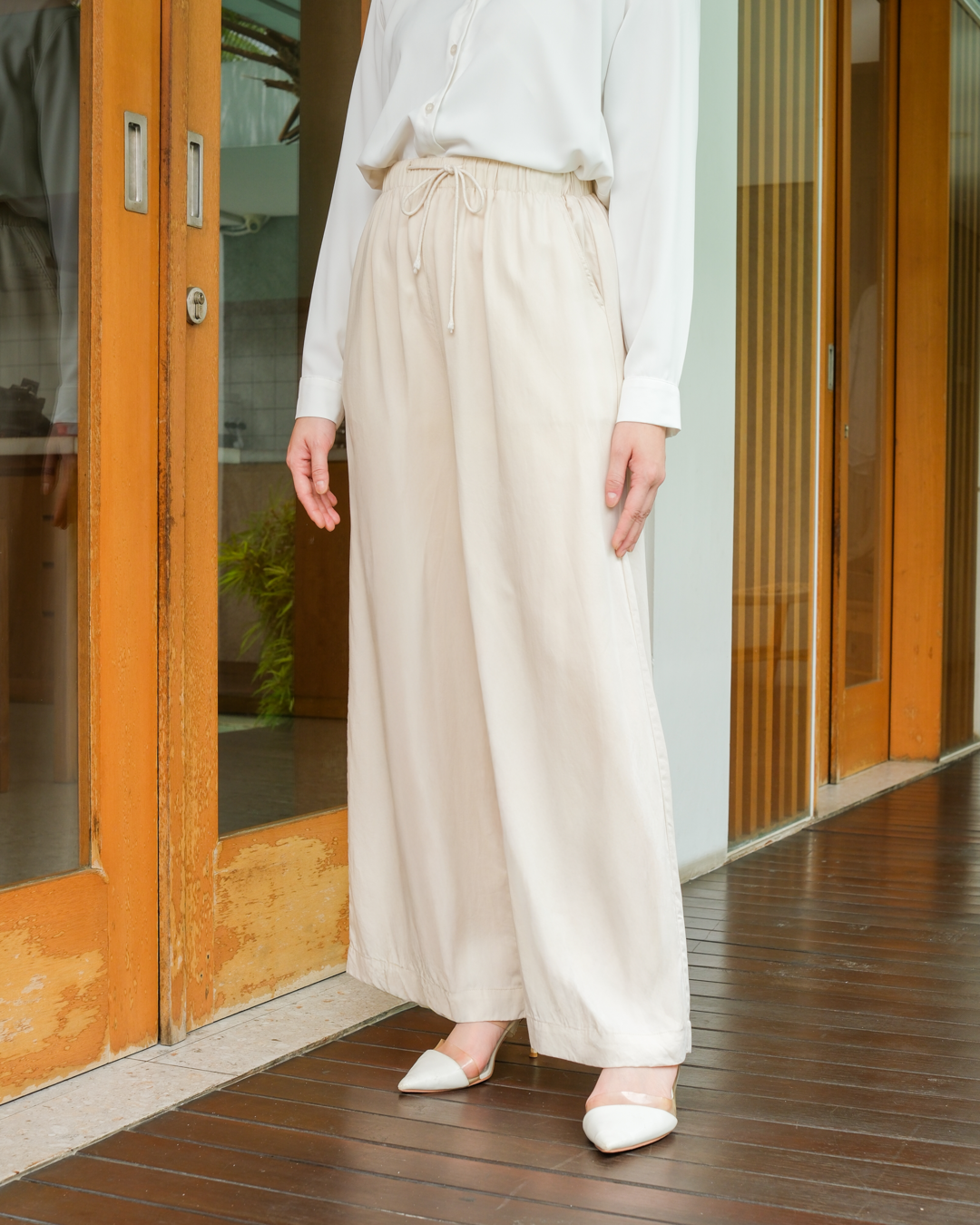 DALIA PANTS - CREAM