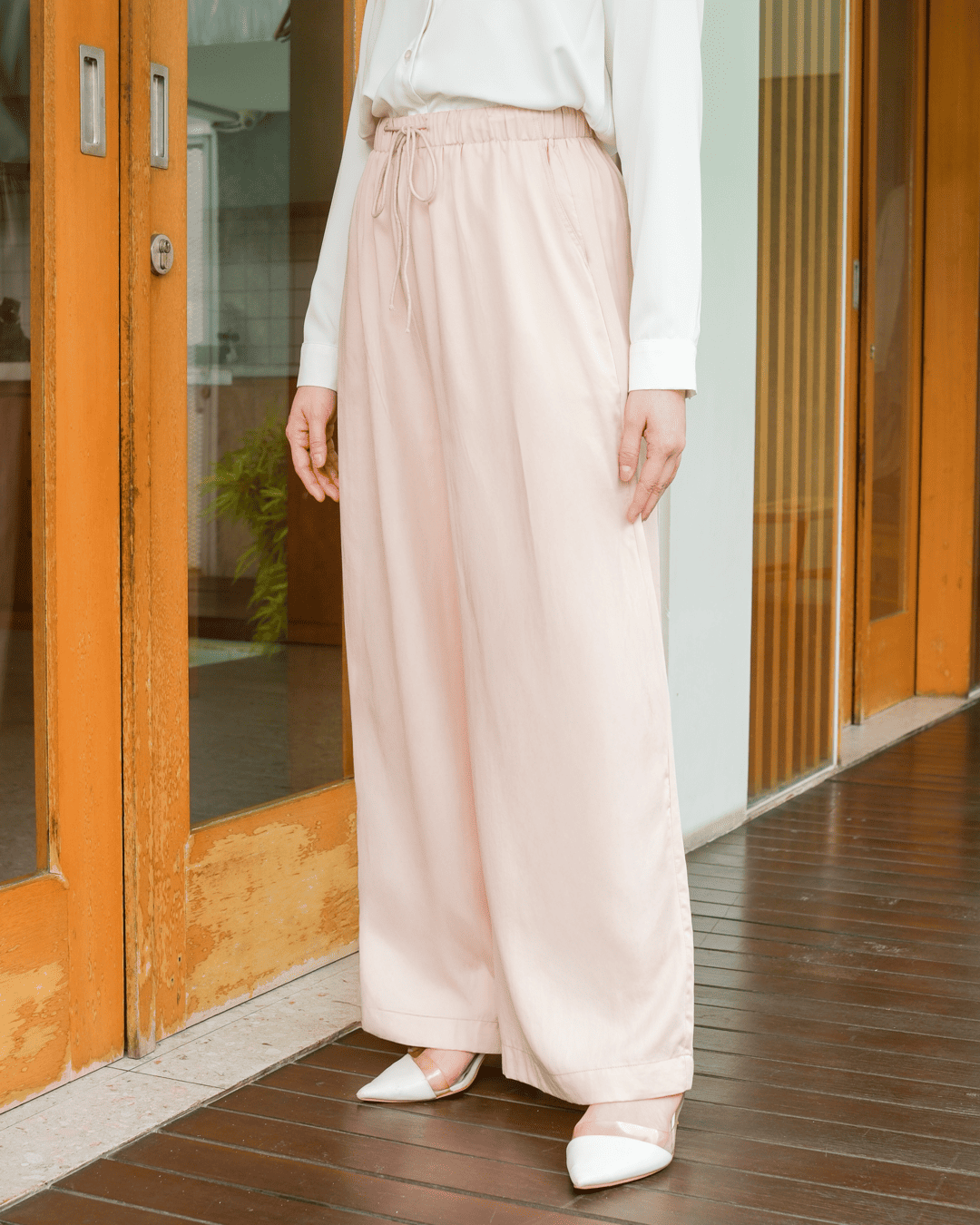 DALIA PANTS - SOFT PINK