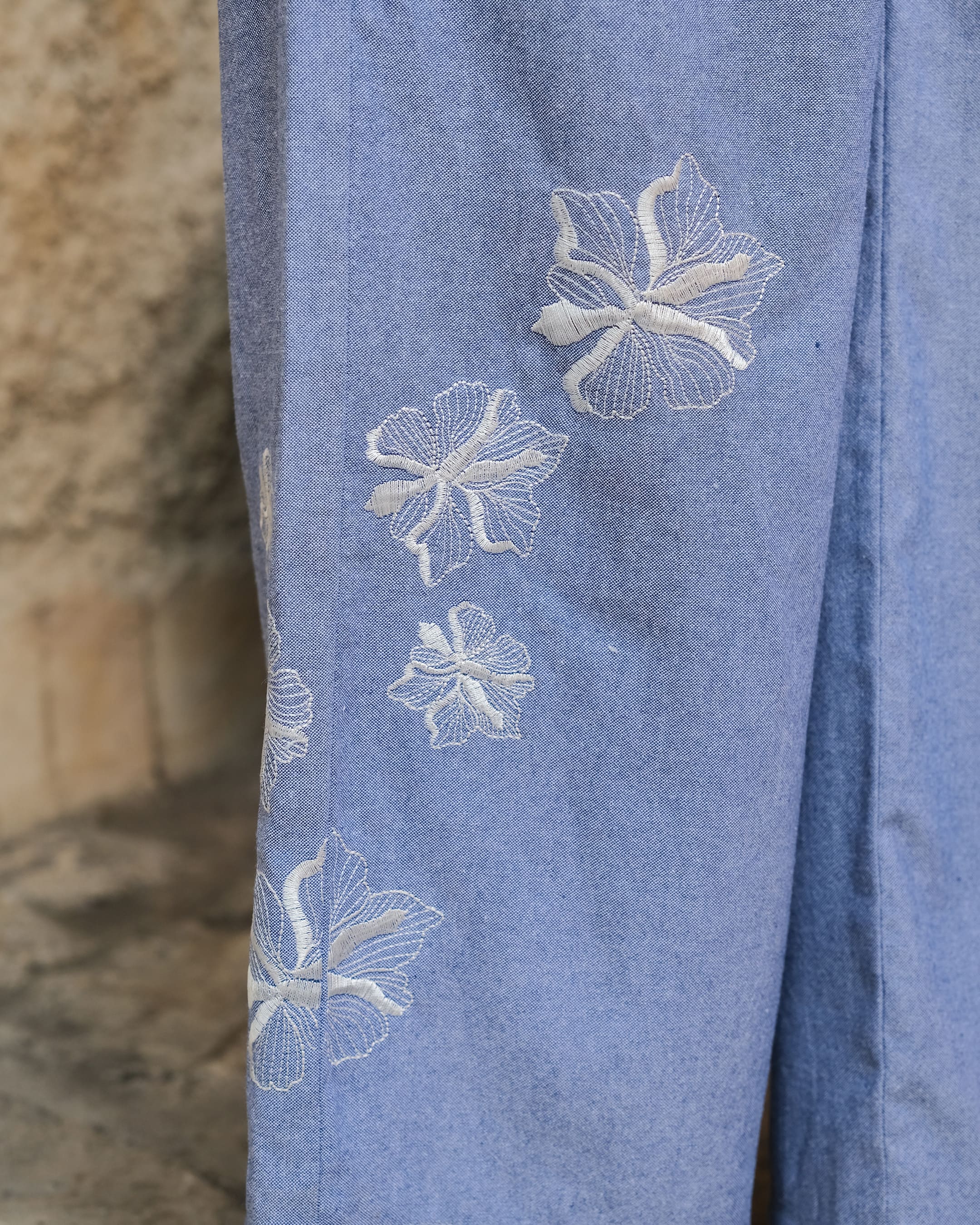 DESIREE PANTS - PIGEON BLUE