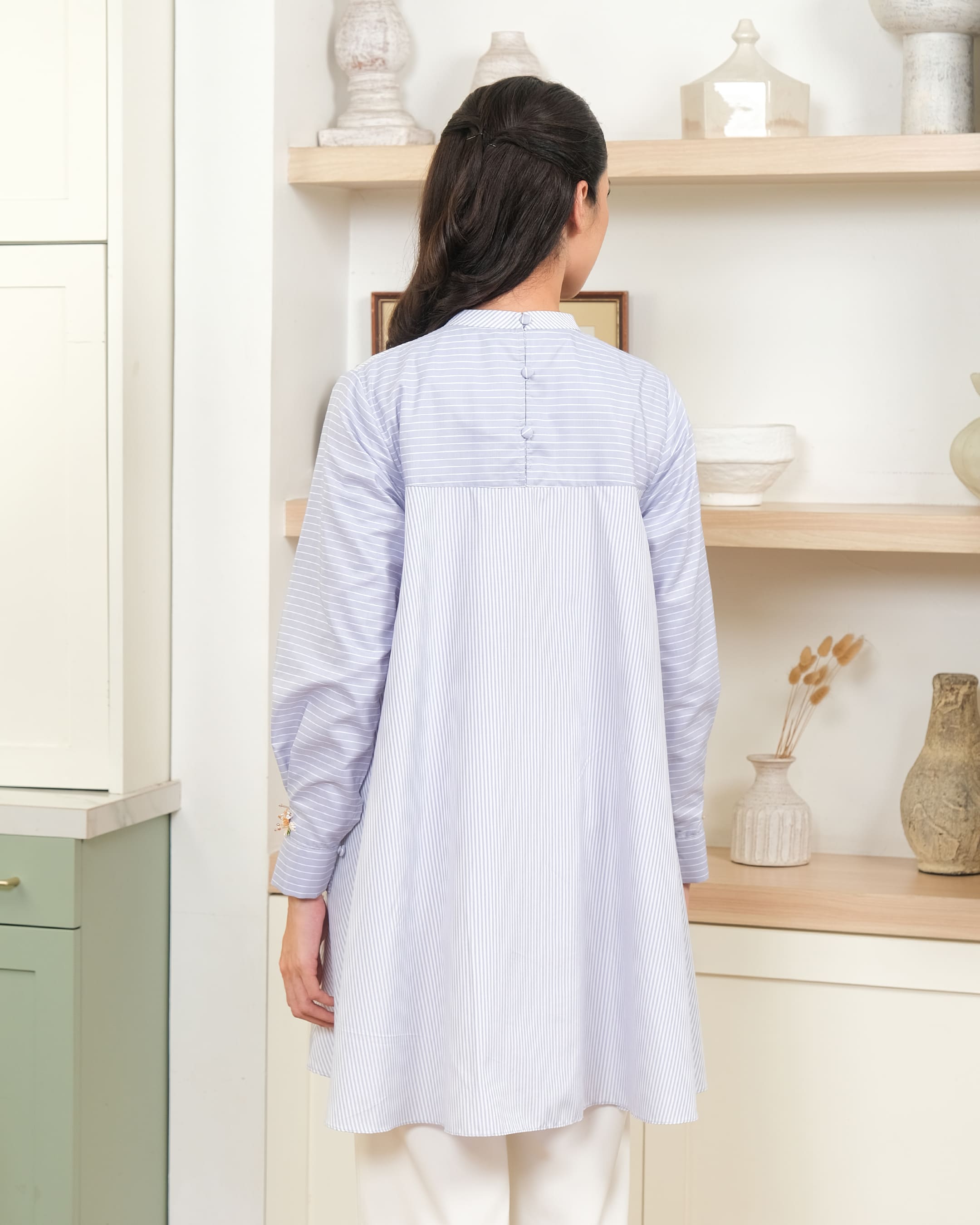 FLORIE TUNIC - ZEN BLUE