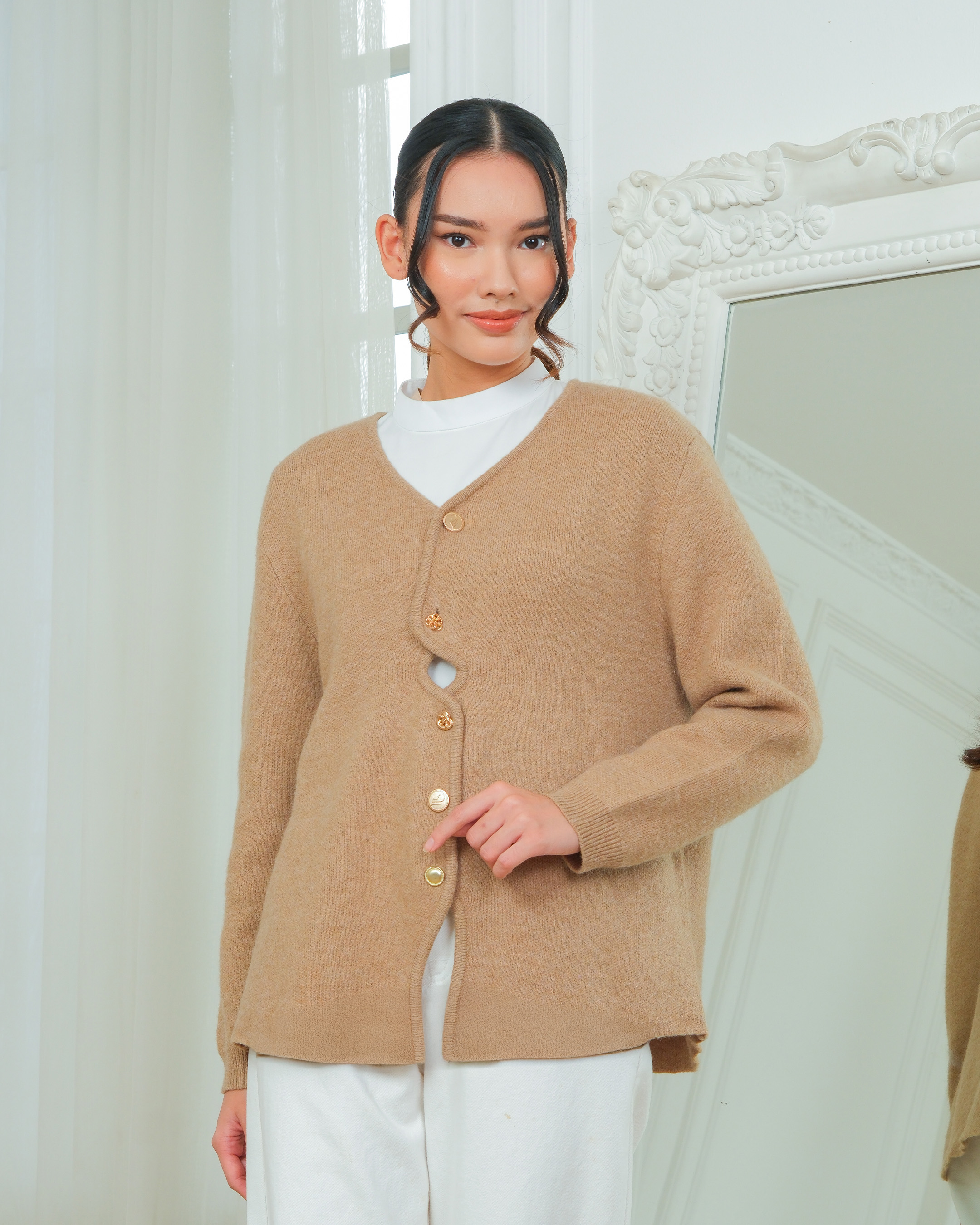 ILANA KNIT - KHAKI
