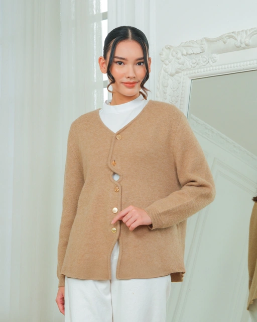 Image of ILANA KNIT - KHAKI