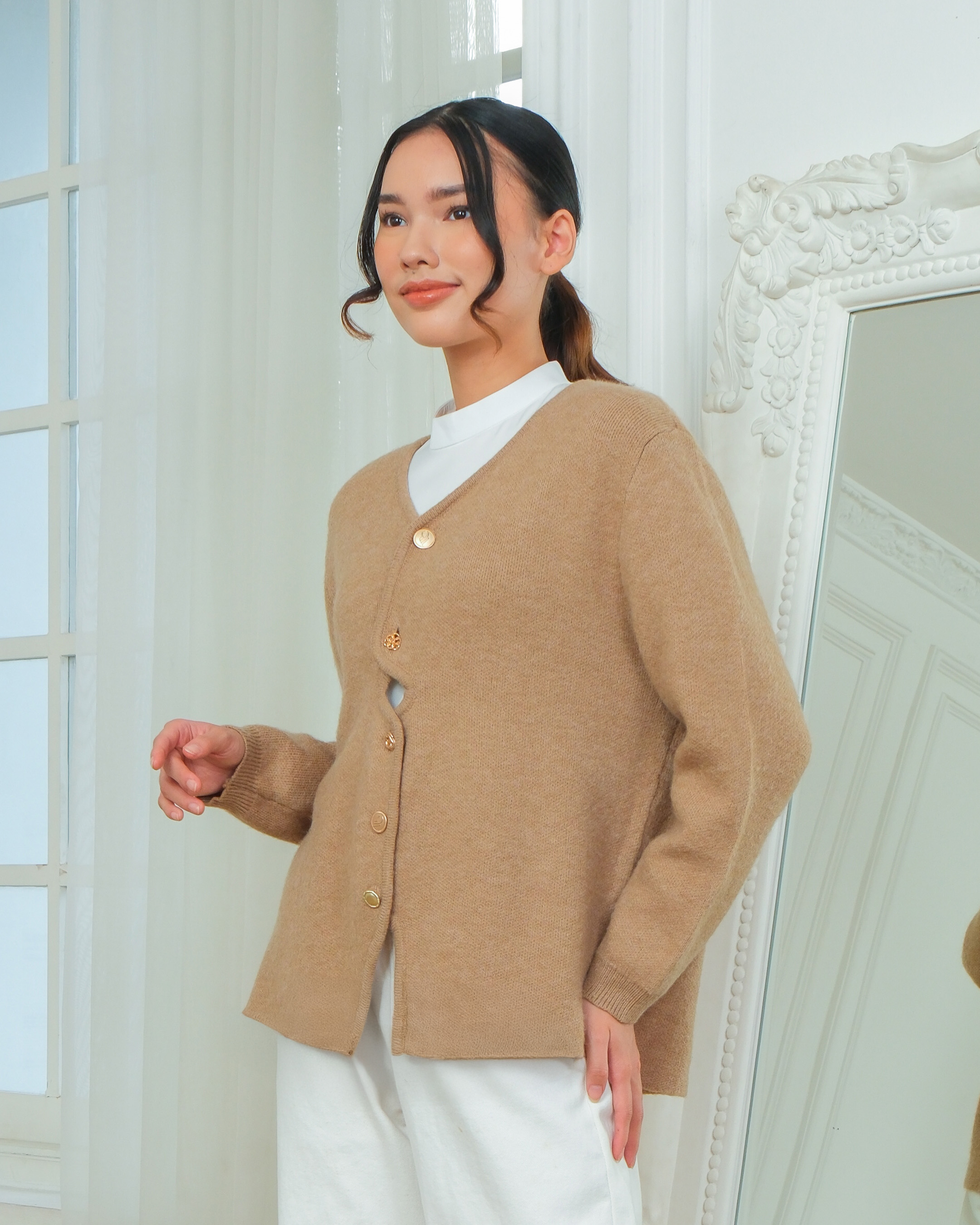 ILANA KNIT - KHAKI