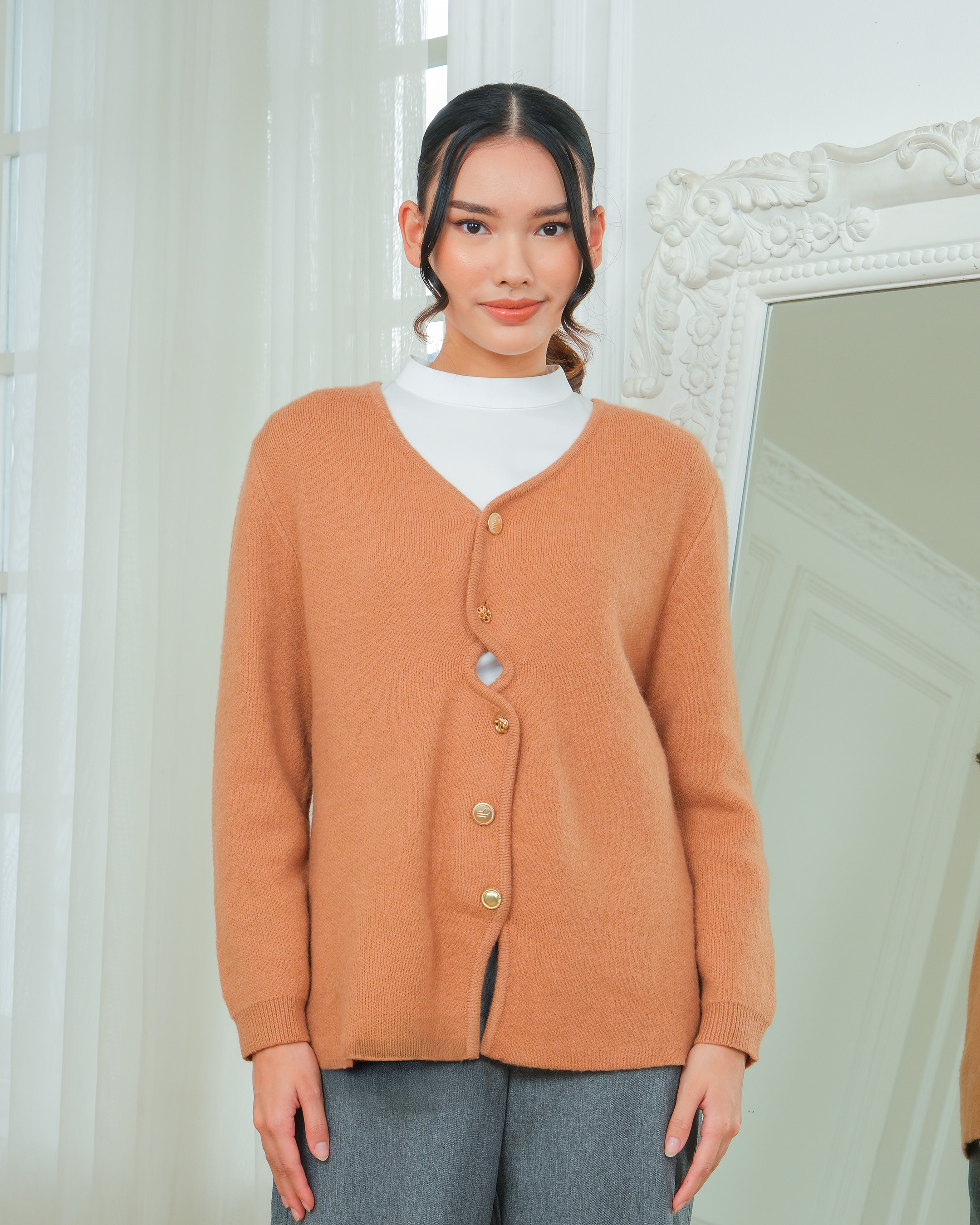 ILANA KNIT - TERRACOTTA