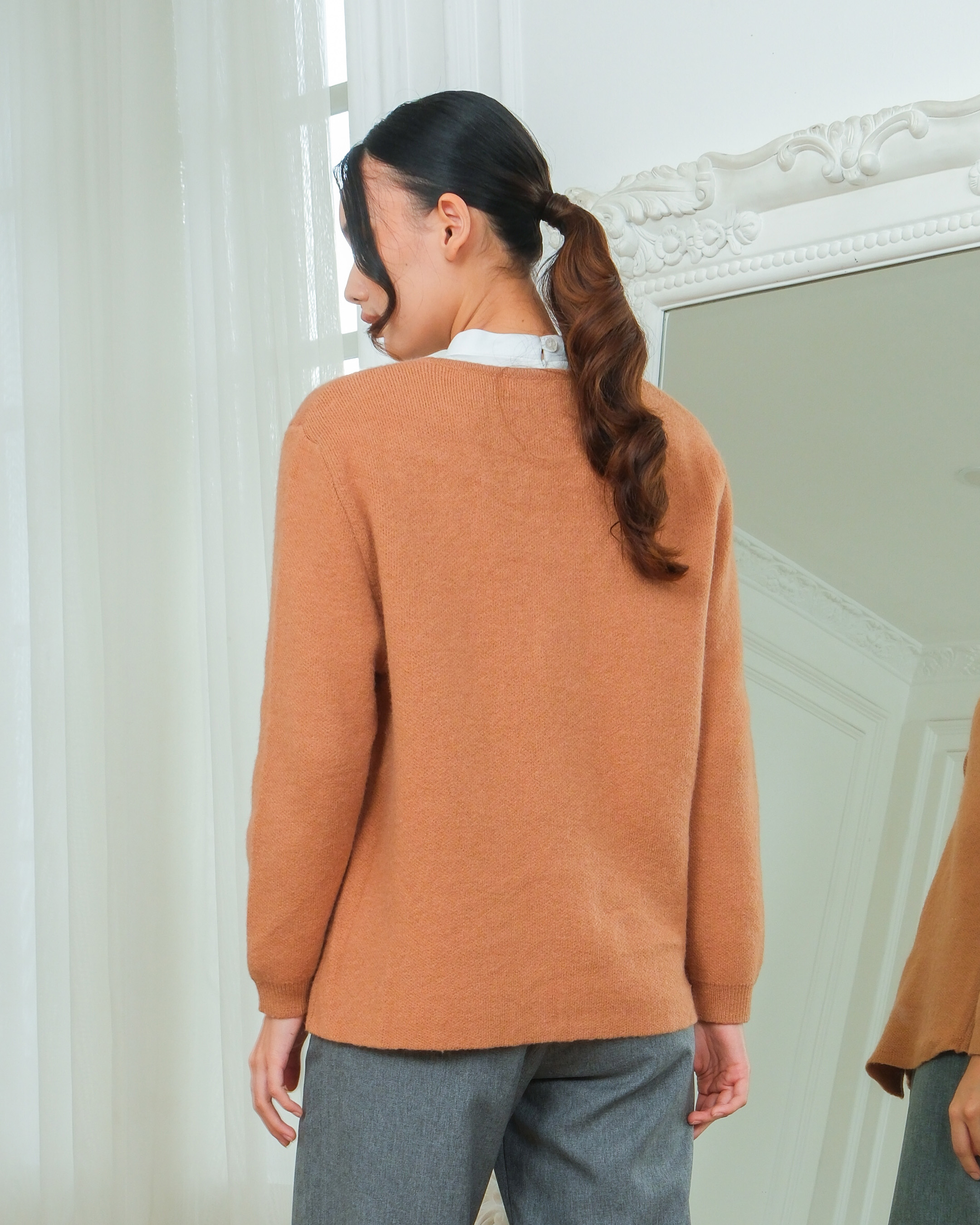 ILANA KNIT - TERRACOTTA