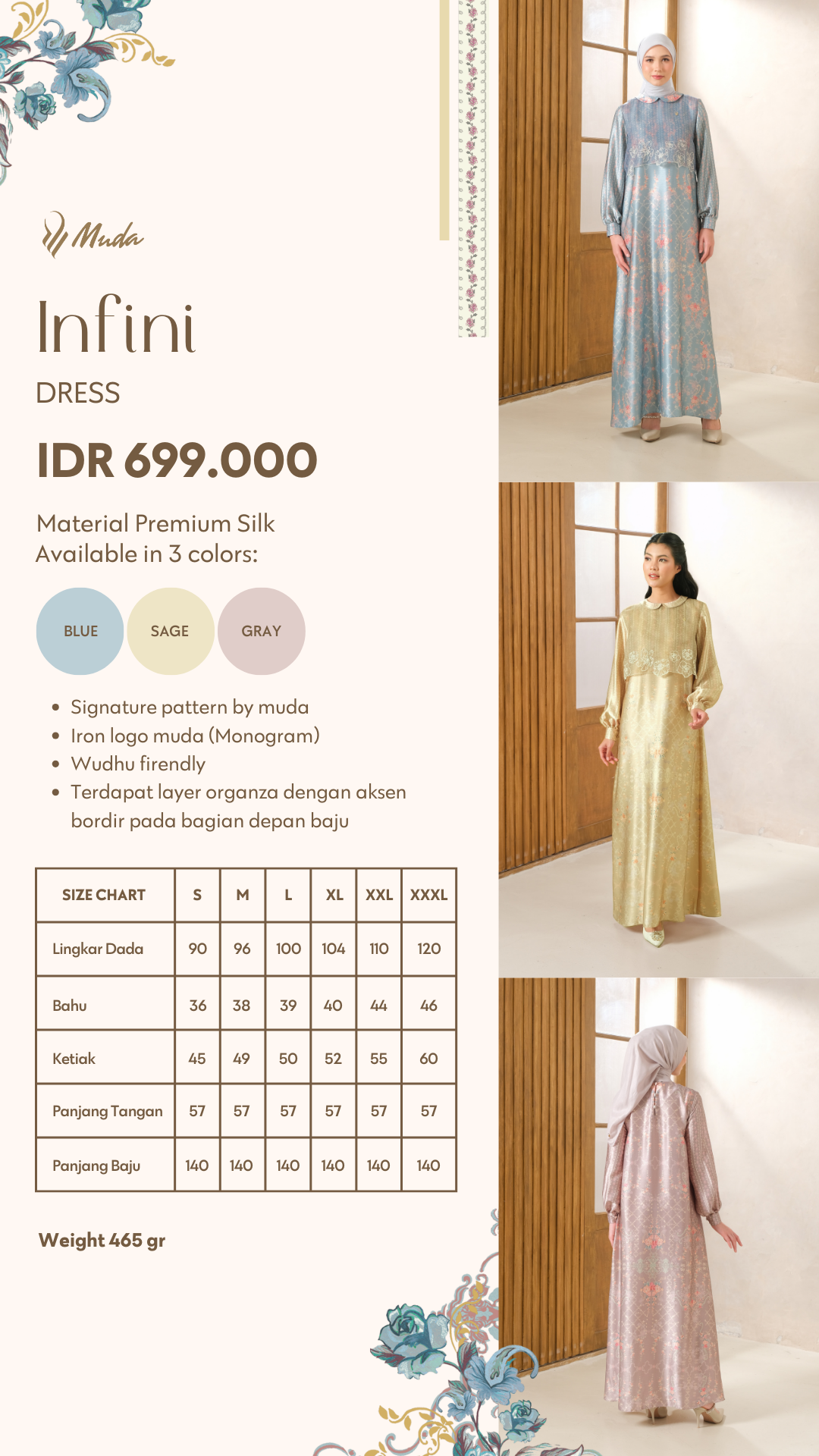 INFINI DRESS - SAGE