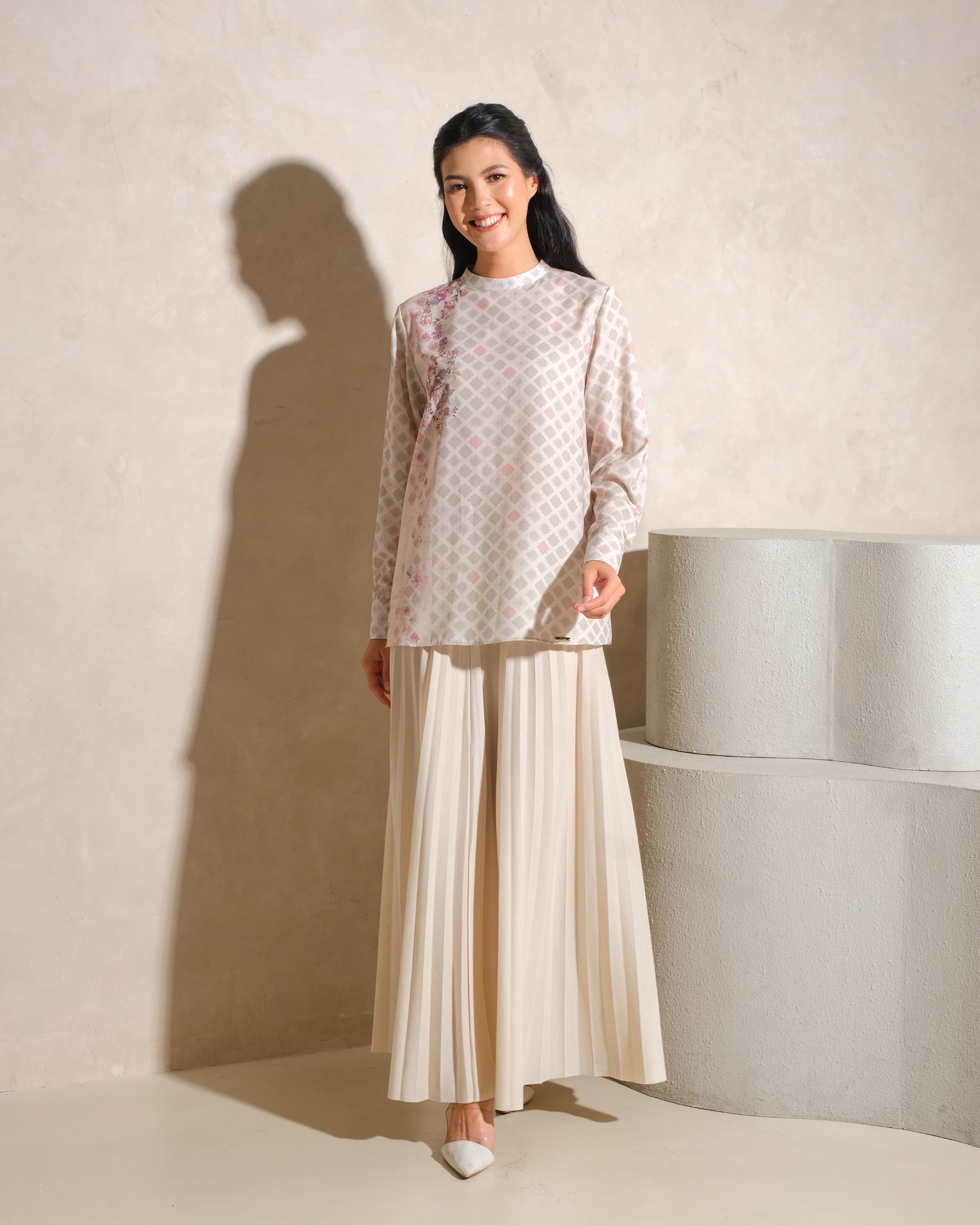 KALAMA BLOUSE - SAGE