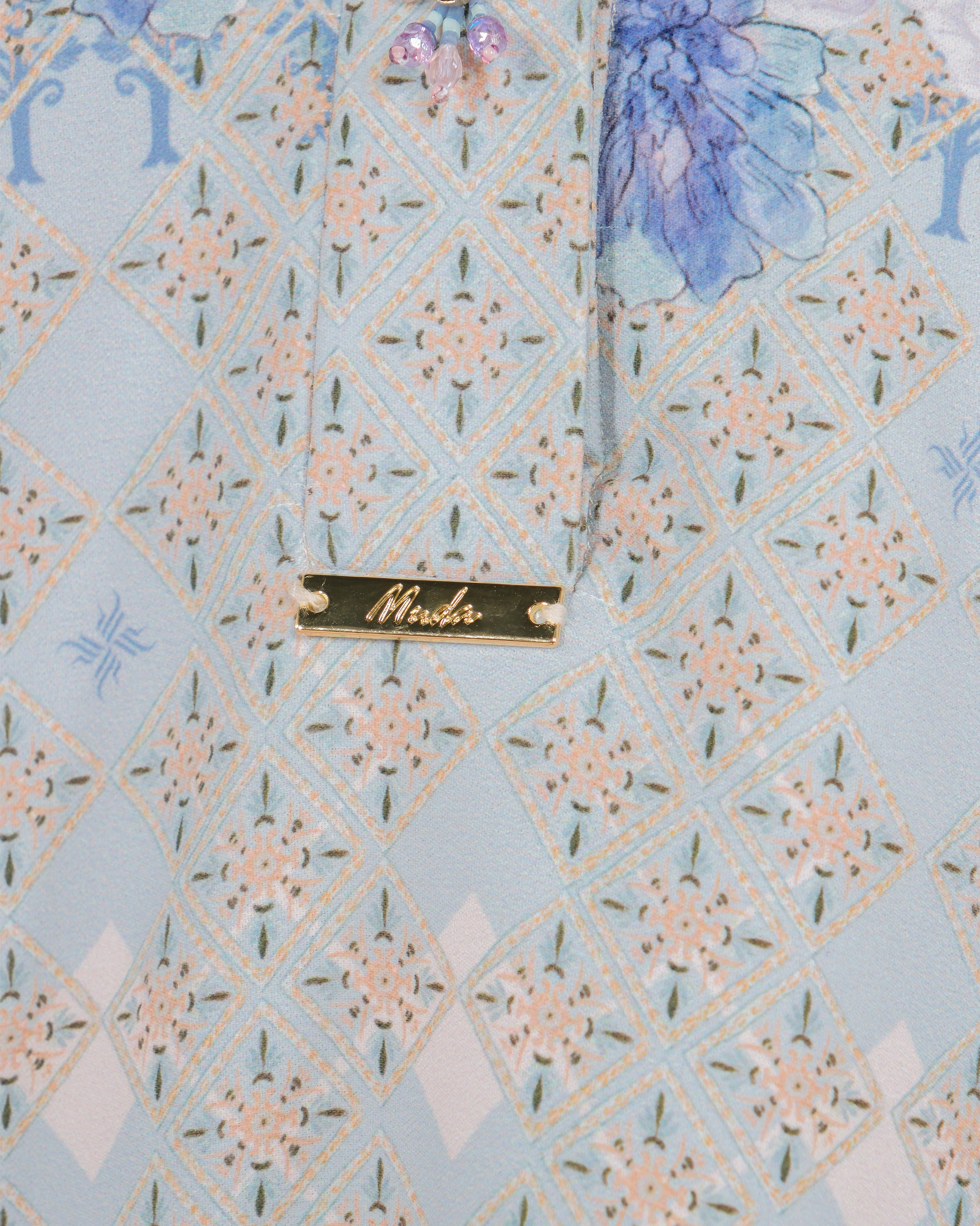 KEMALA BLOUSE - INDIGO
