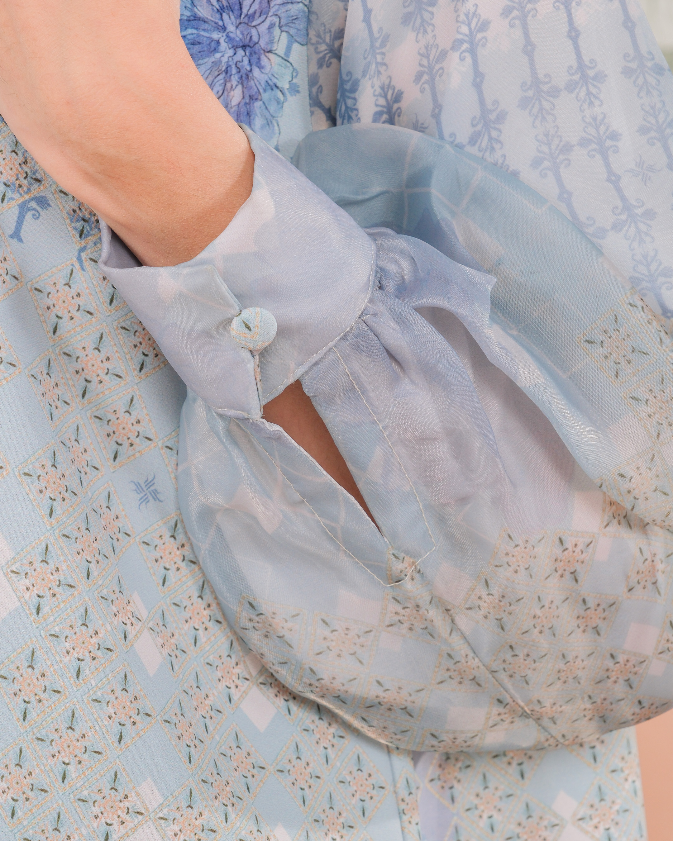 KEMALA BLOUSE - INDIGO