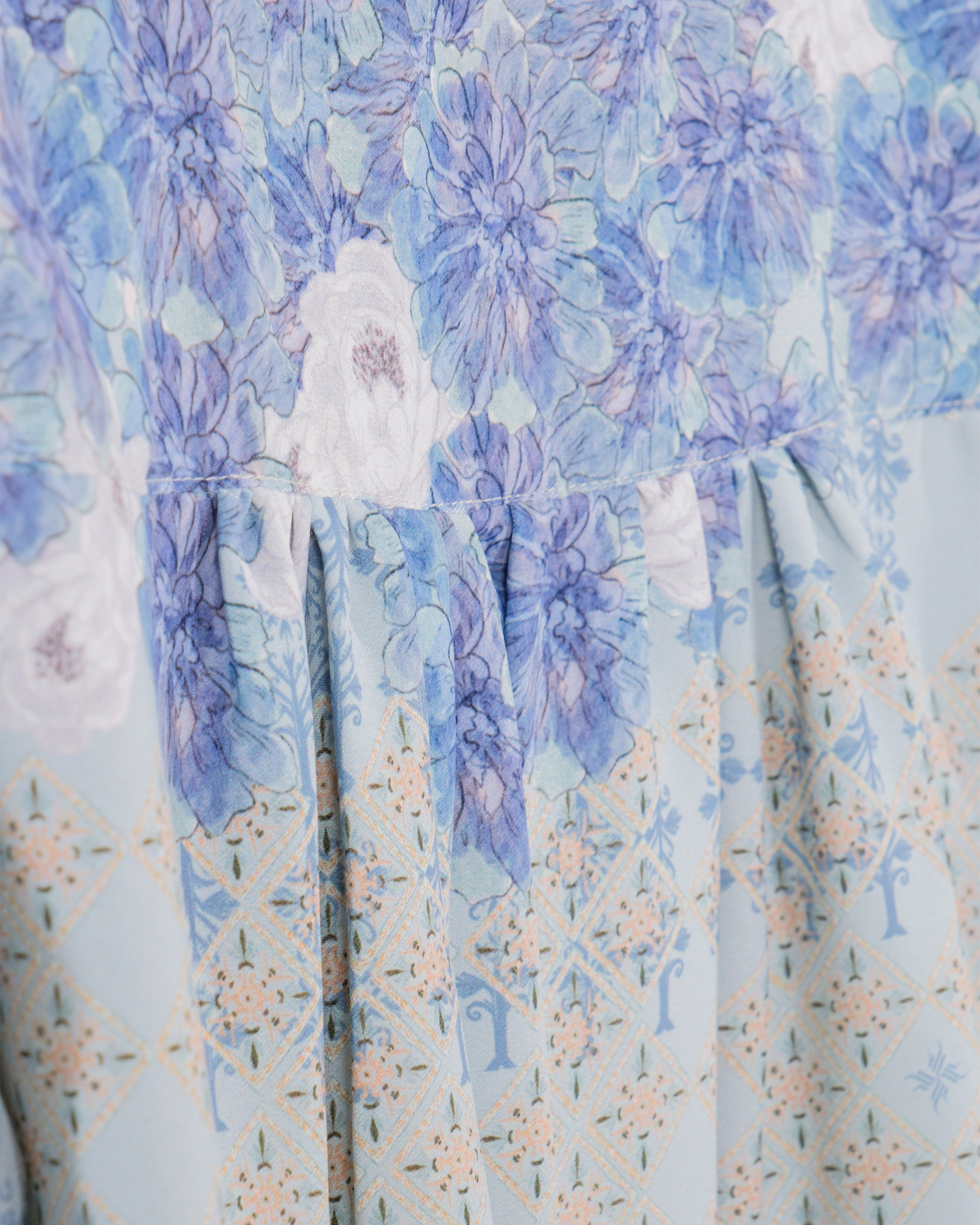 KEMALA BLOUSE - INDIGO