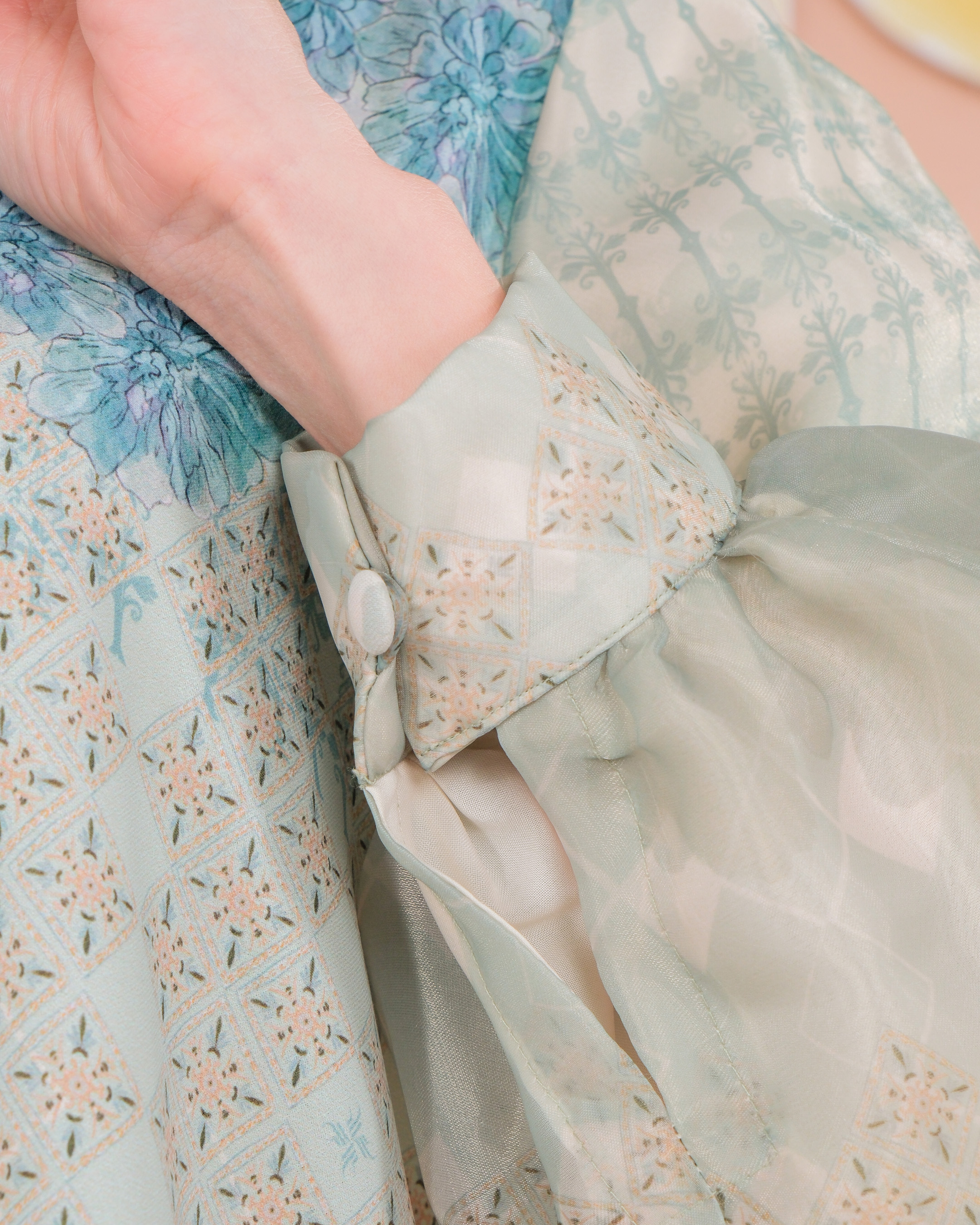 KEMALA BLOUSE - TURQOUISE