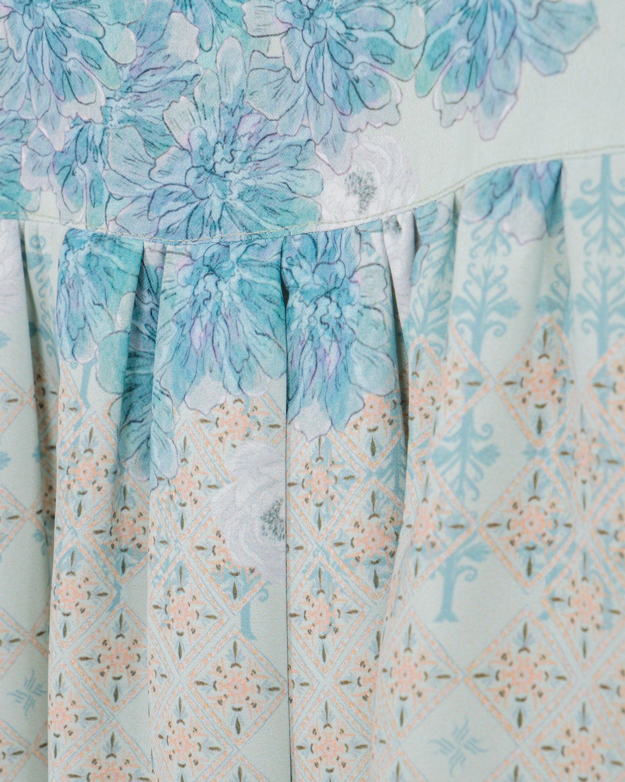 KEMALA BLOUSE - TURQOUISE