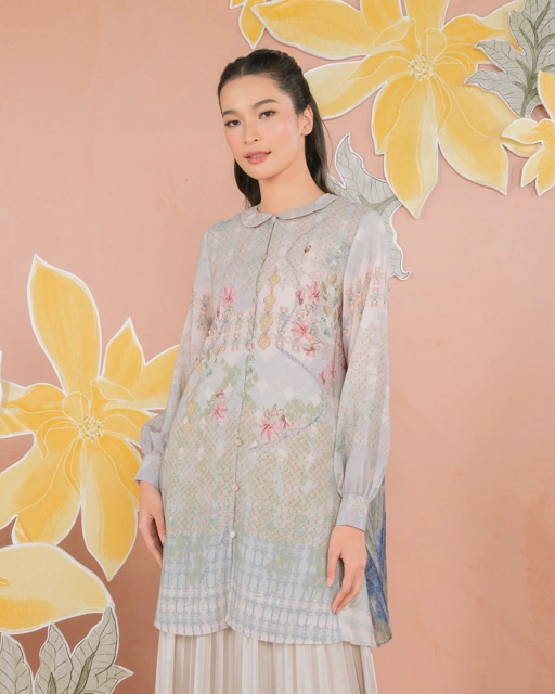 Image of KEMALA TUNIC - INDIGO