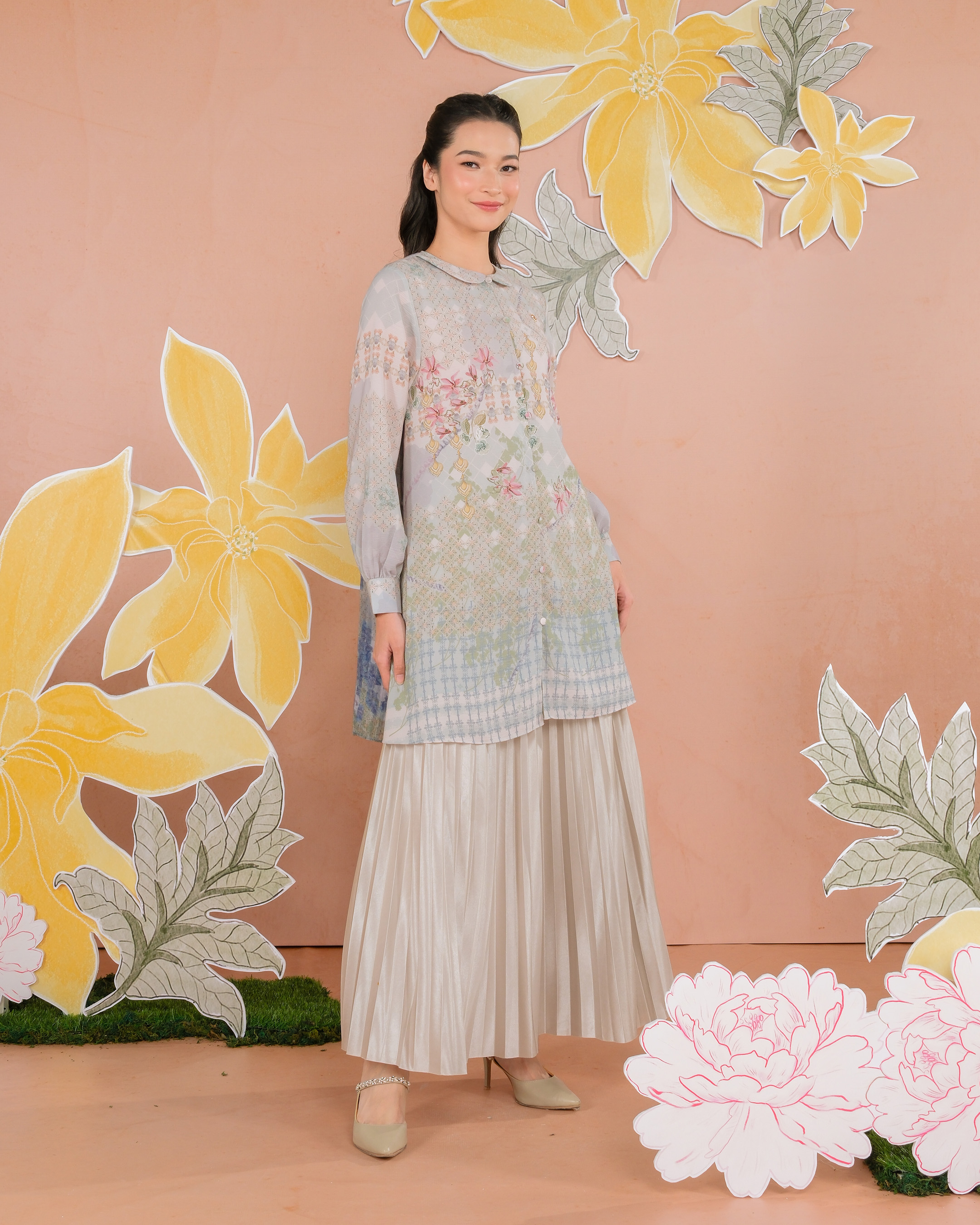 KEMALA TUNIC - INDIGO