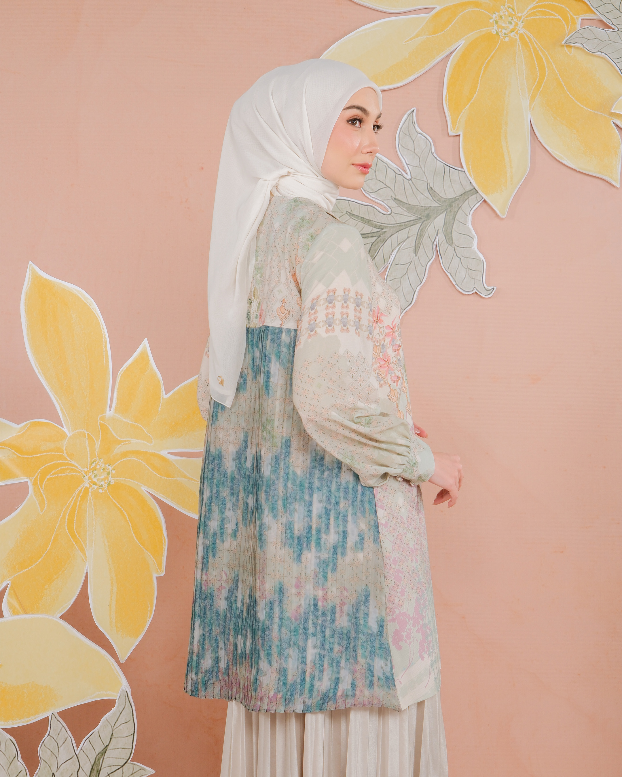 KEMALA TUNIC - TURQUOISE