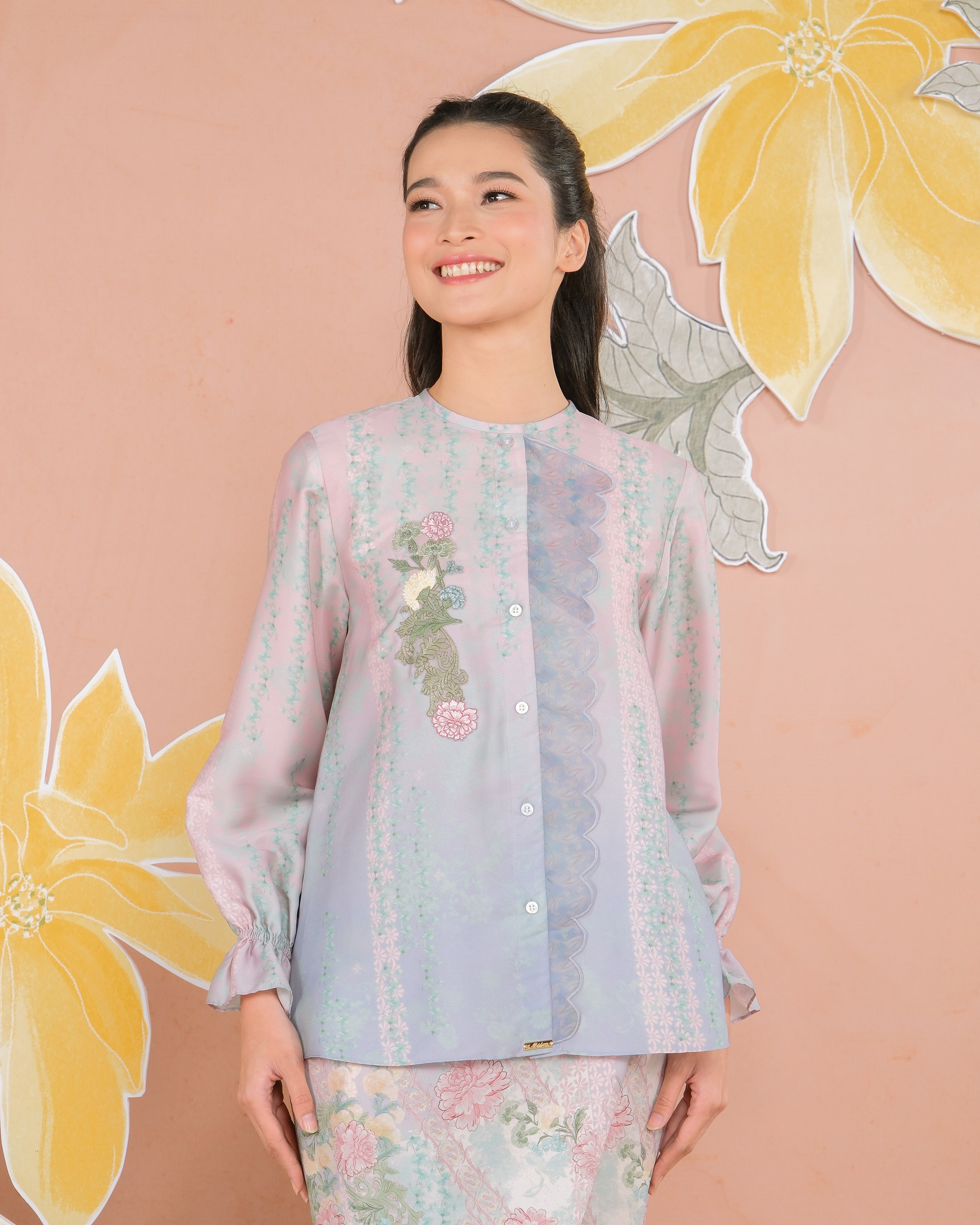 KIRAI BLOUSE - BLUSH