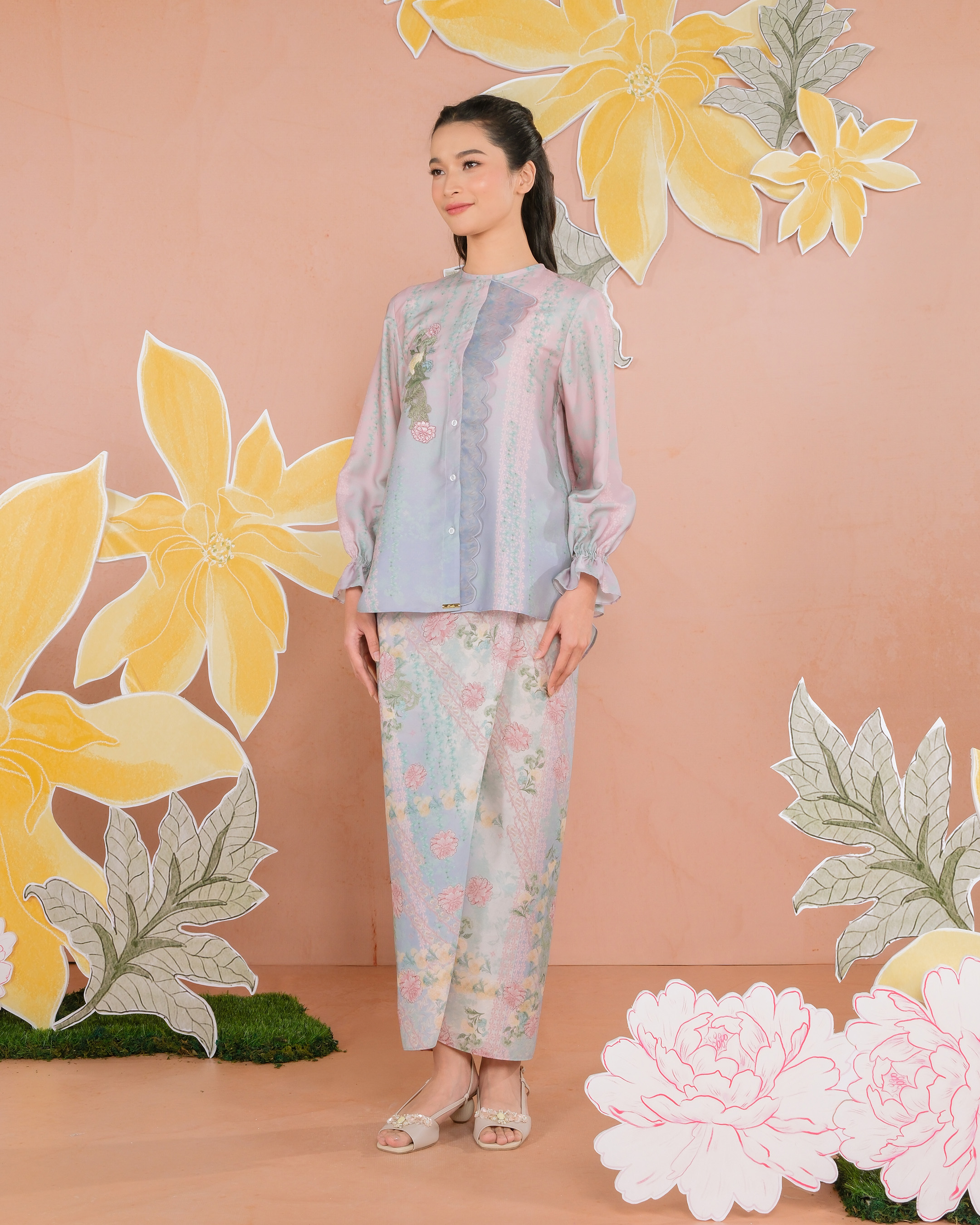 KIRAI BLOUSE - BLUSH