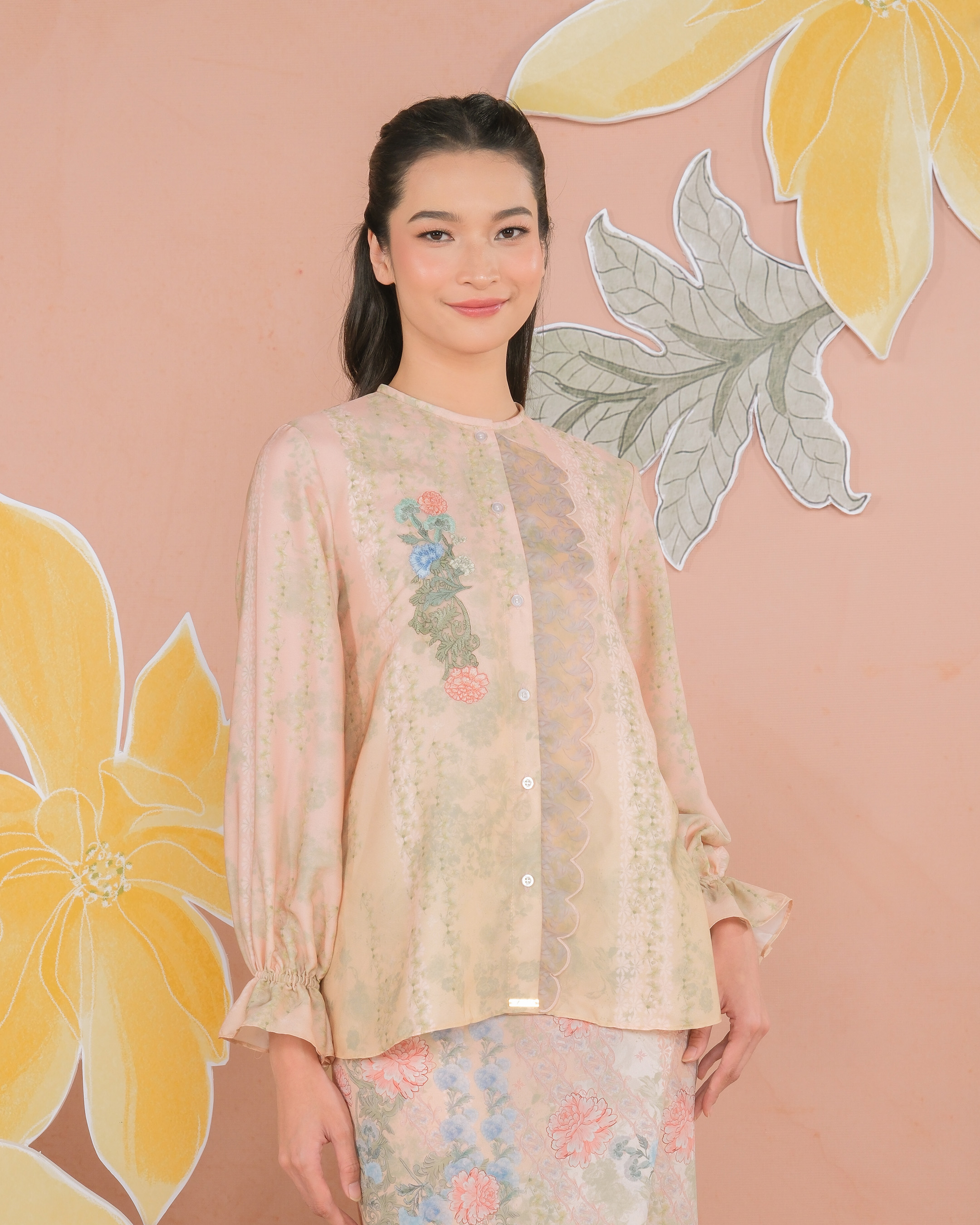 KIRAI BLOUSE - PEACH