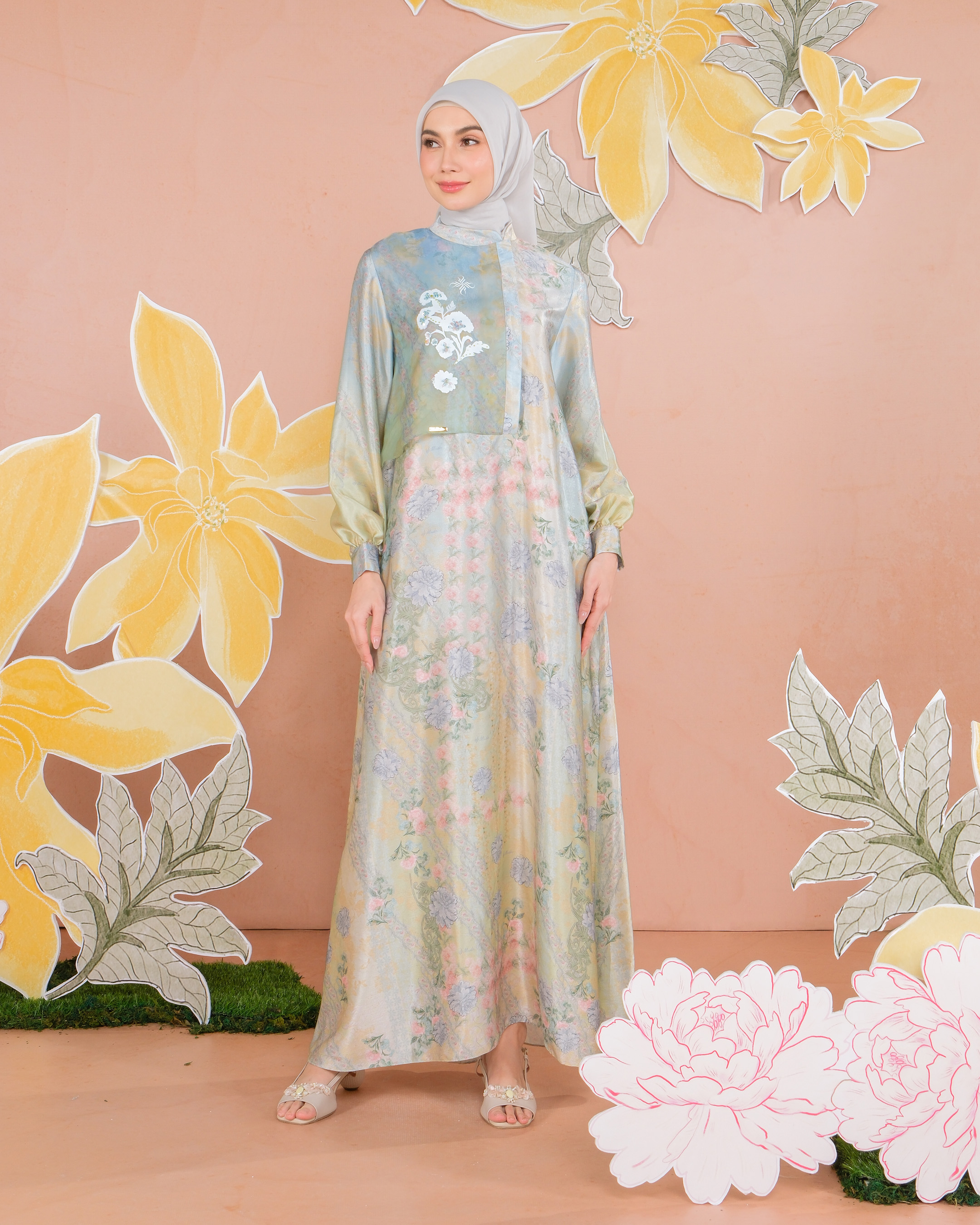 KIRAI DRESS - BABY BLUE