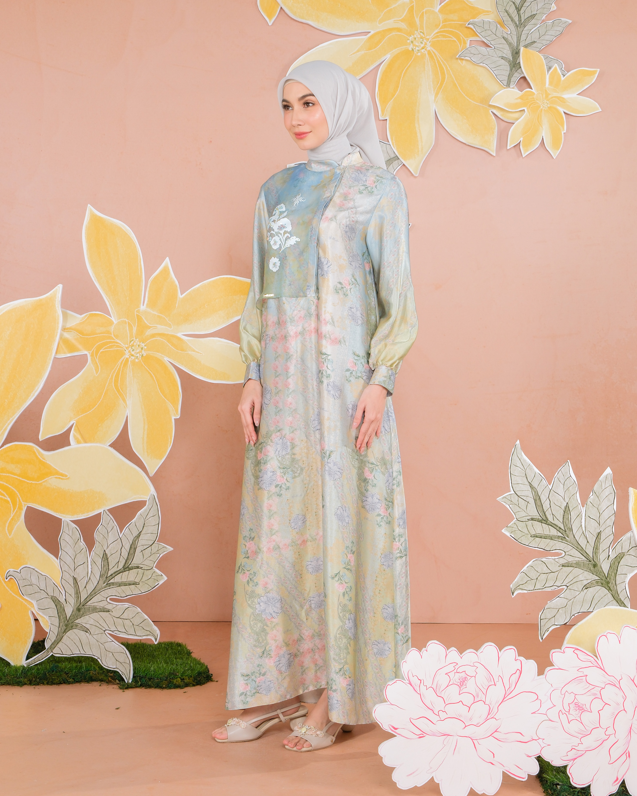 KIRAI DRESS - BABY BLUE