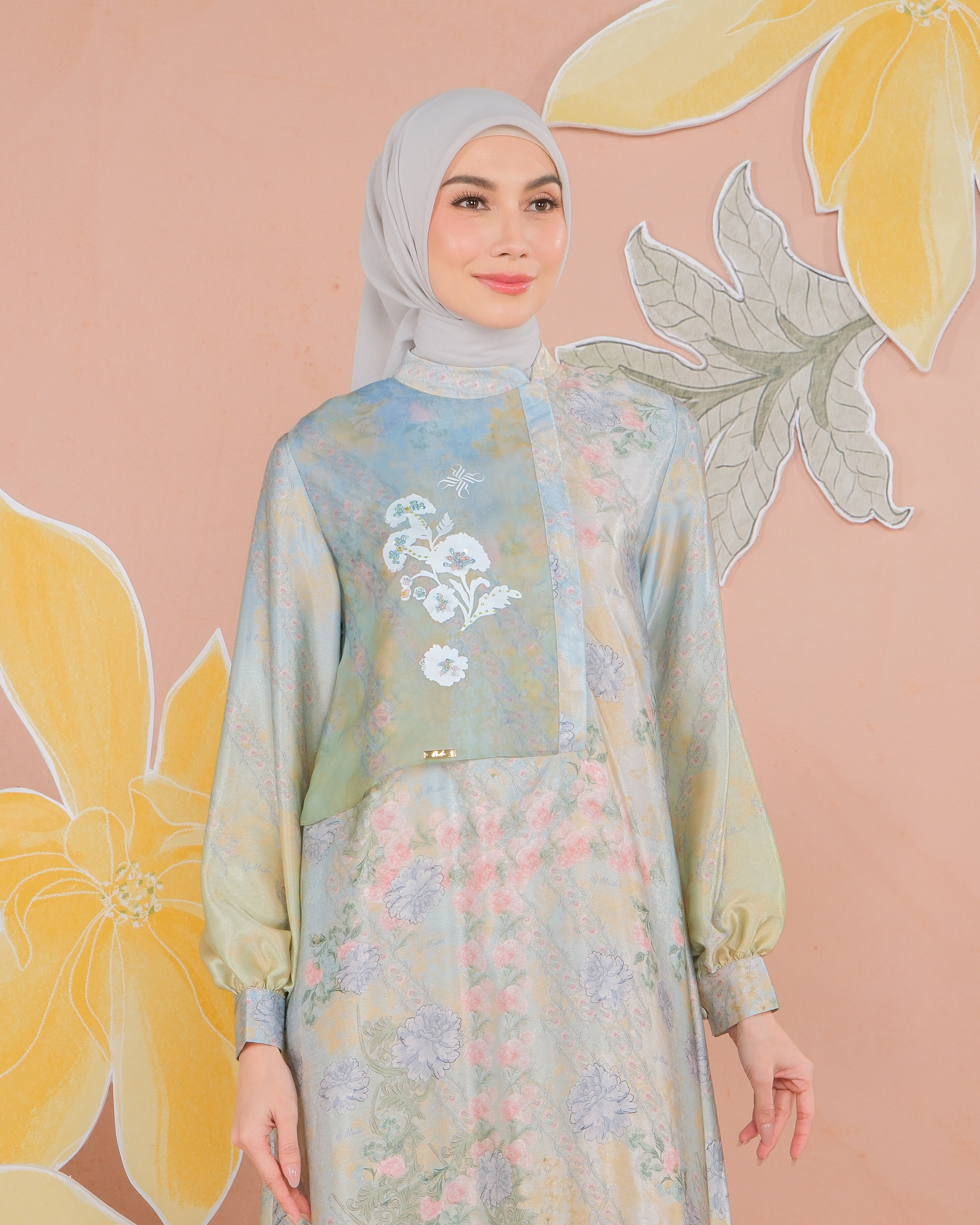 KIRAI DRESS - BABY BLUE