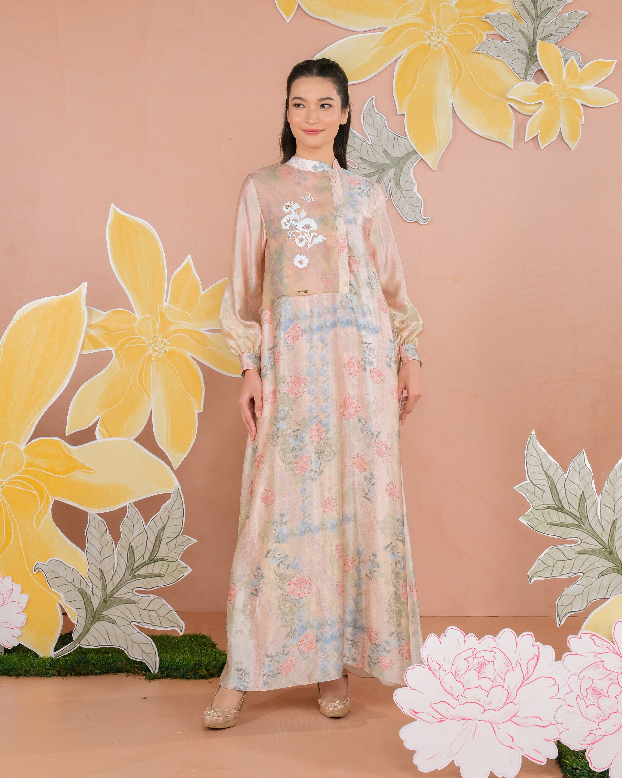 KIRAI DRESS - PEACH