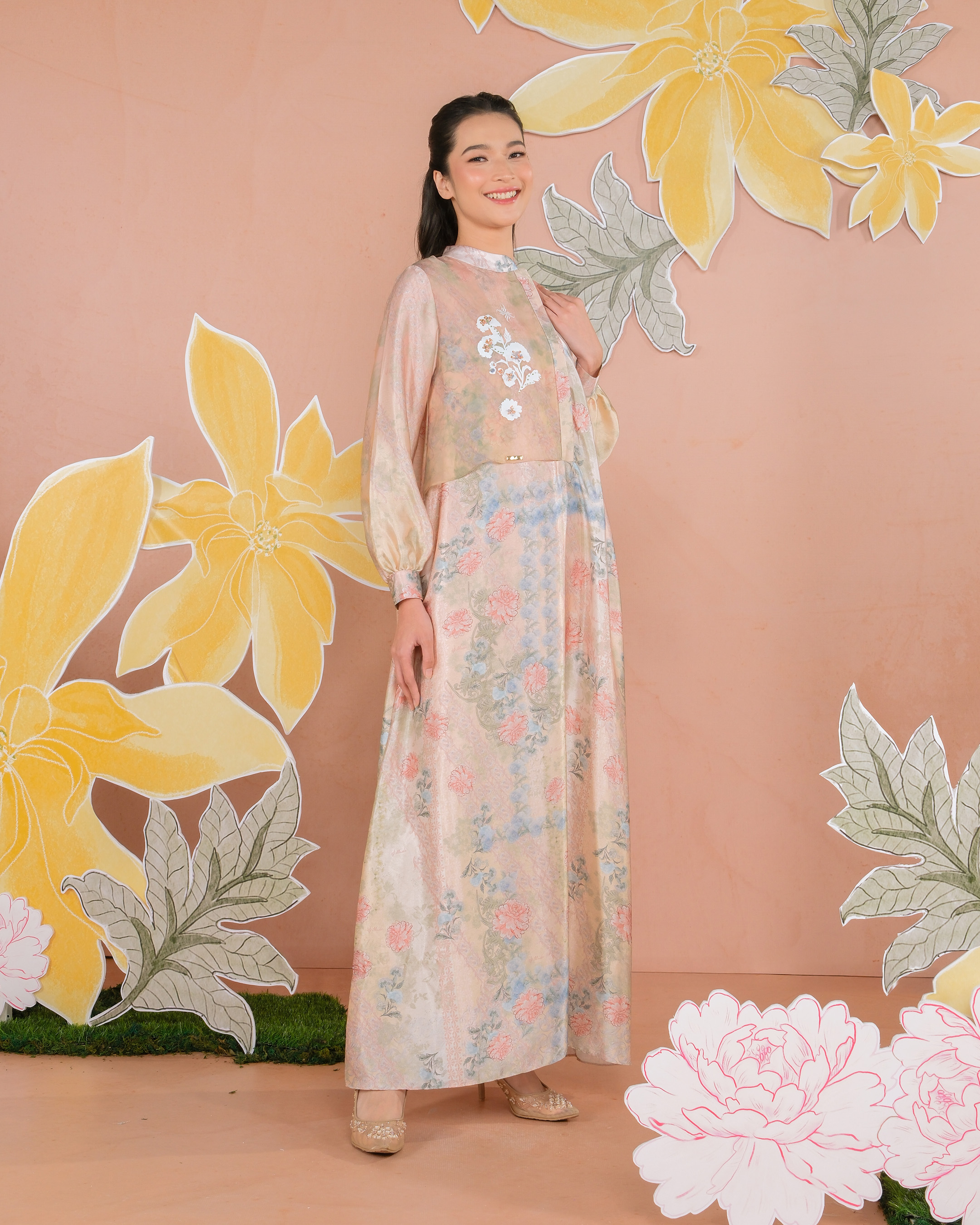 KIRAI DRESS - PEACH