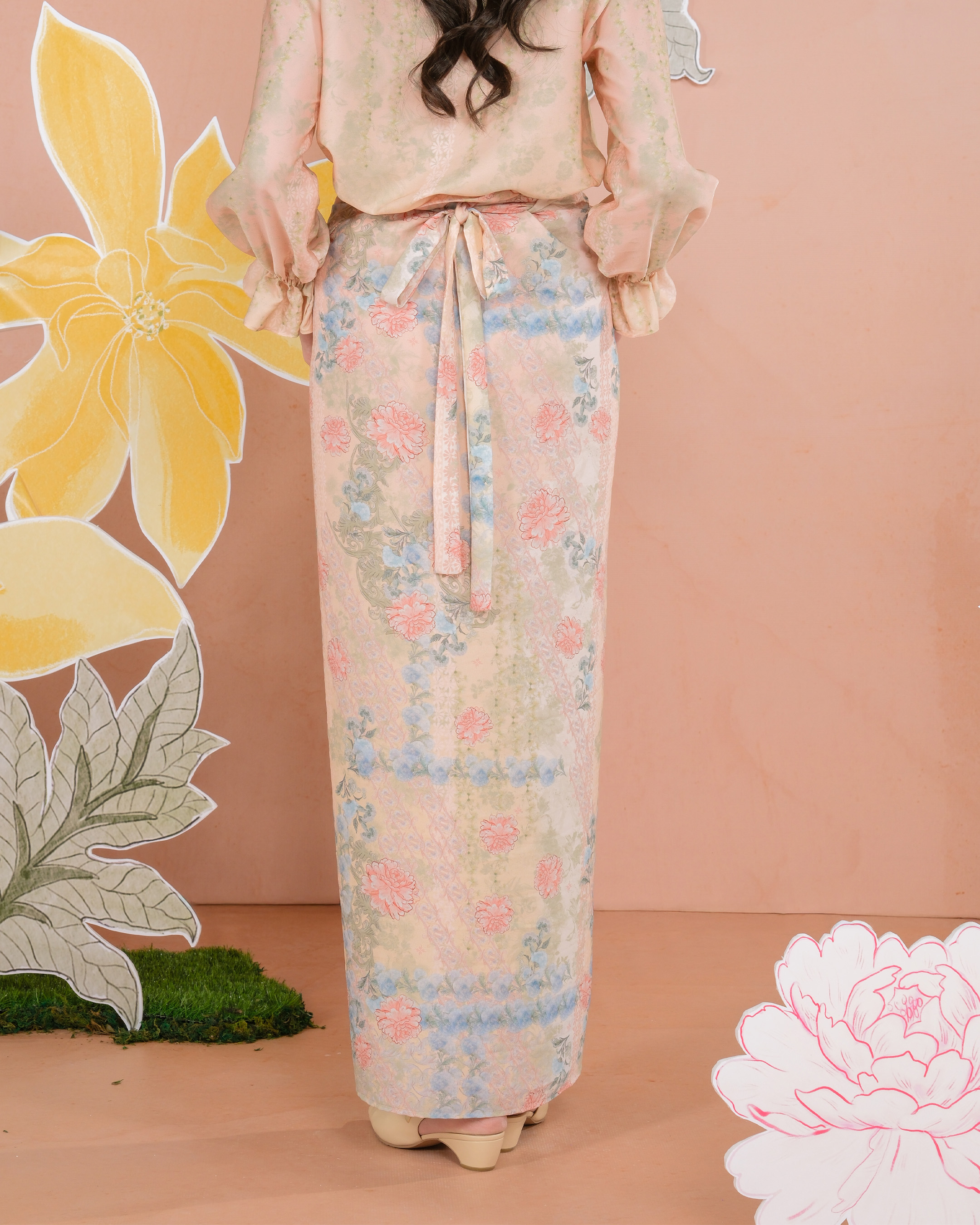 KIRAI SKIRT - PEACH