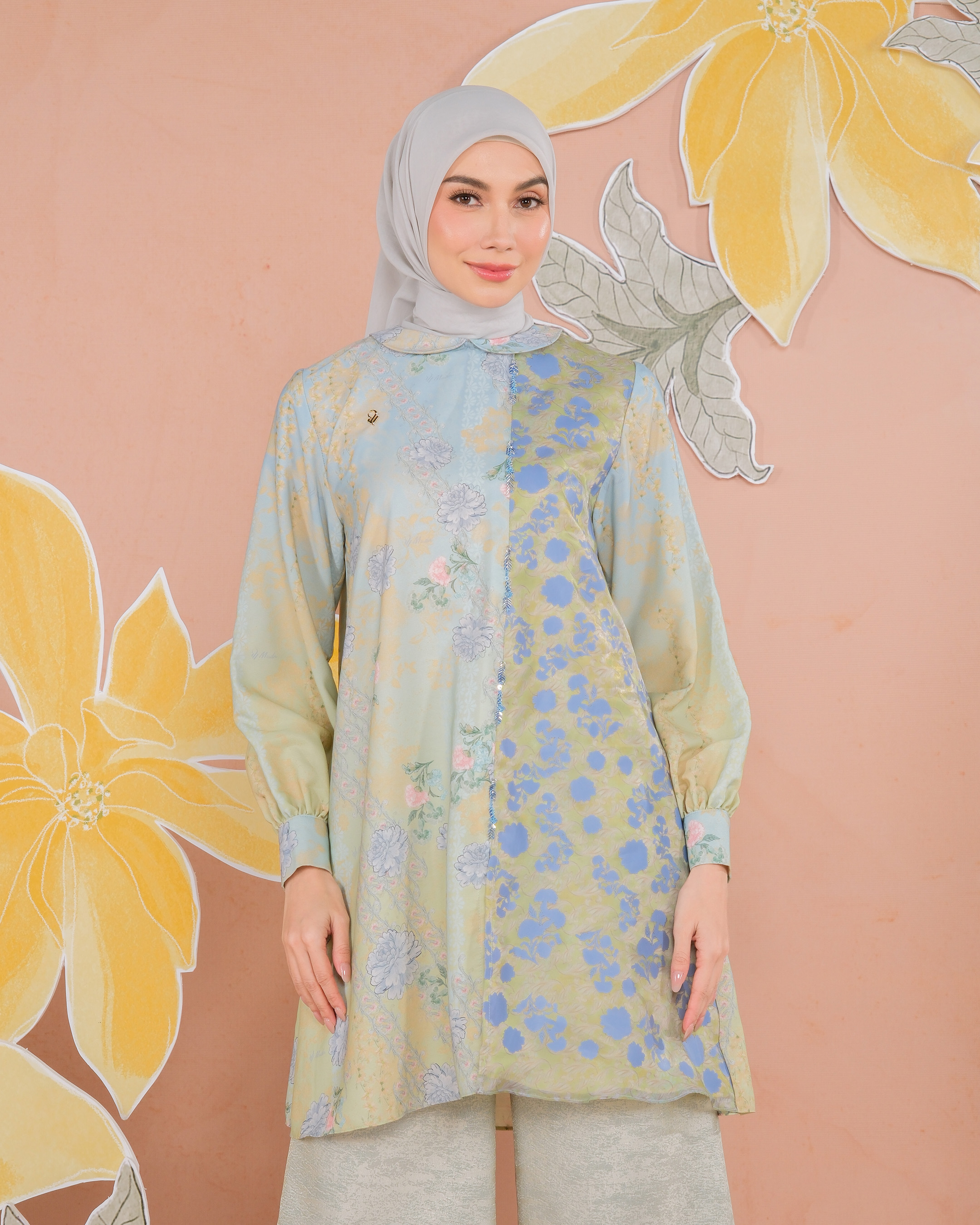 KIRAI TUNIC - BABY BLUE