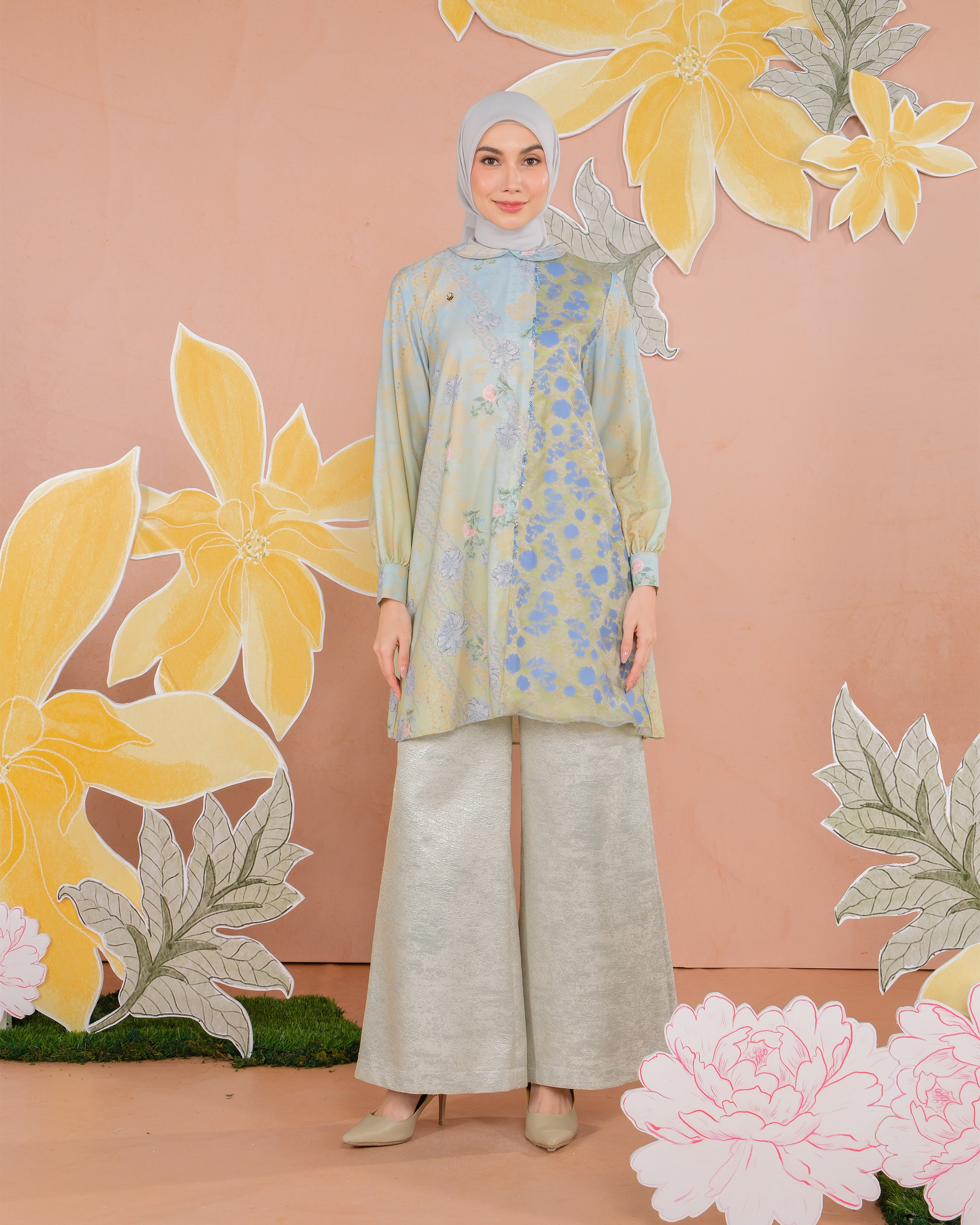 KIRAI TUNIC - BABY BLUE