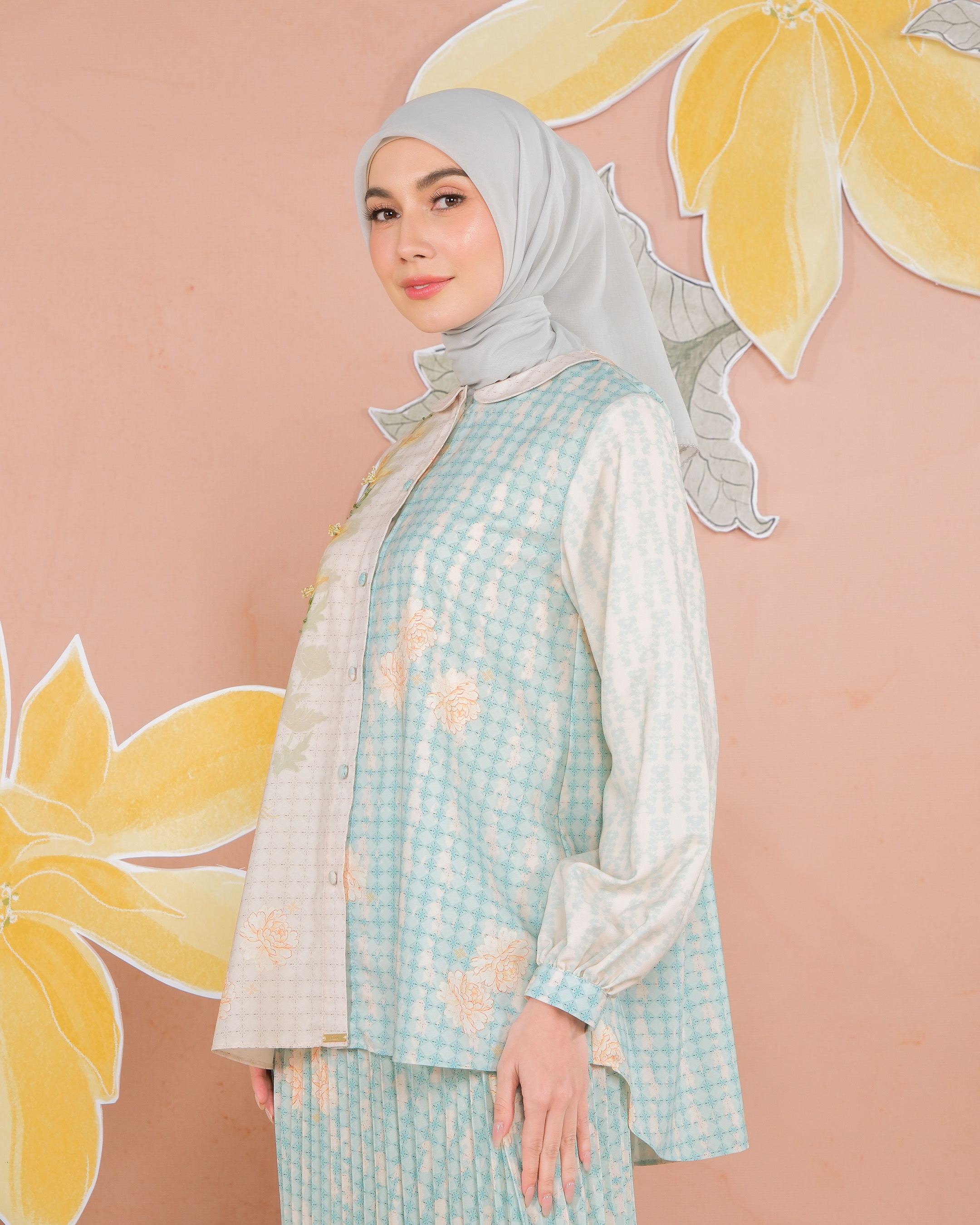 MELUR SHIRT - AQUAMARINE