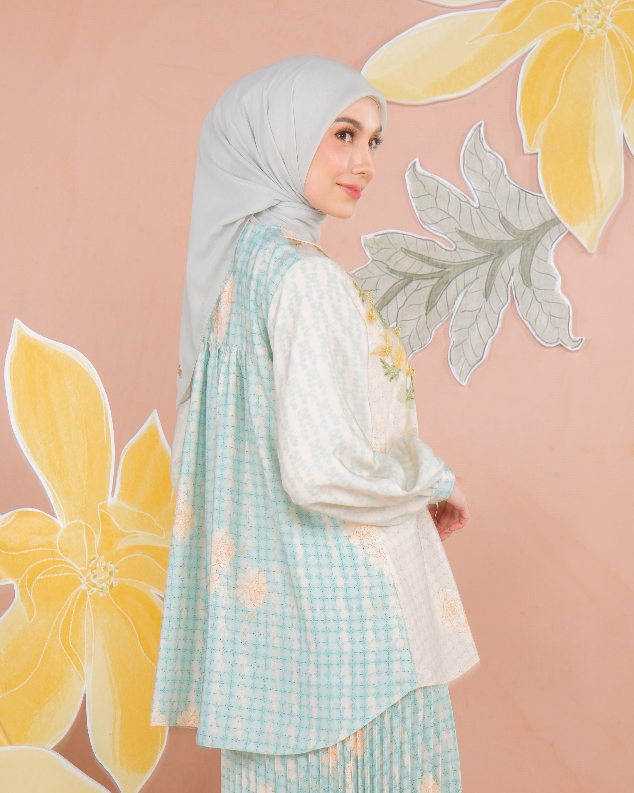 MELUR SHIRT - AQUAMARINE