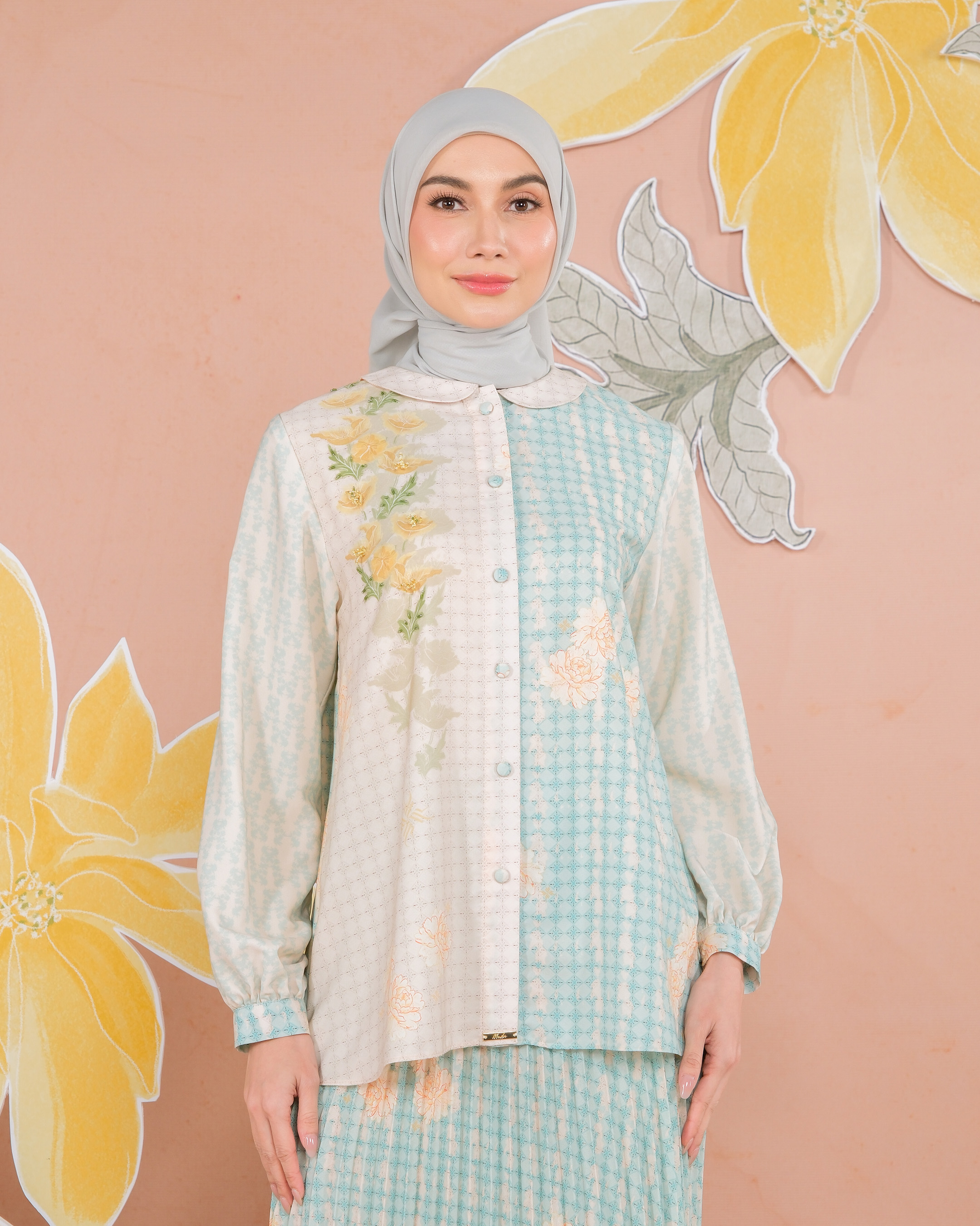MELUR SHIRT - AQUAMARINE